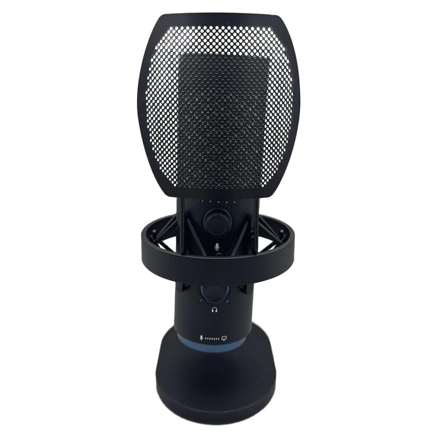 Micrófono USB VybeSound K5TX para Juegos y Streaming