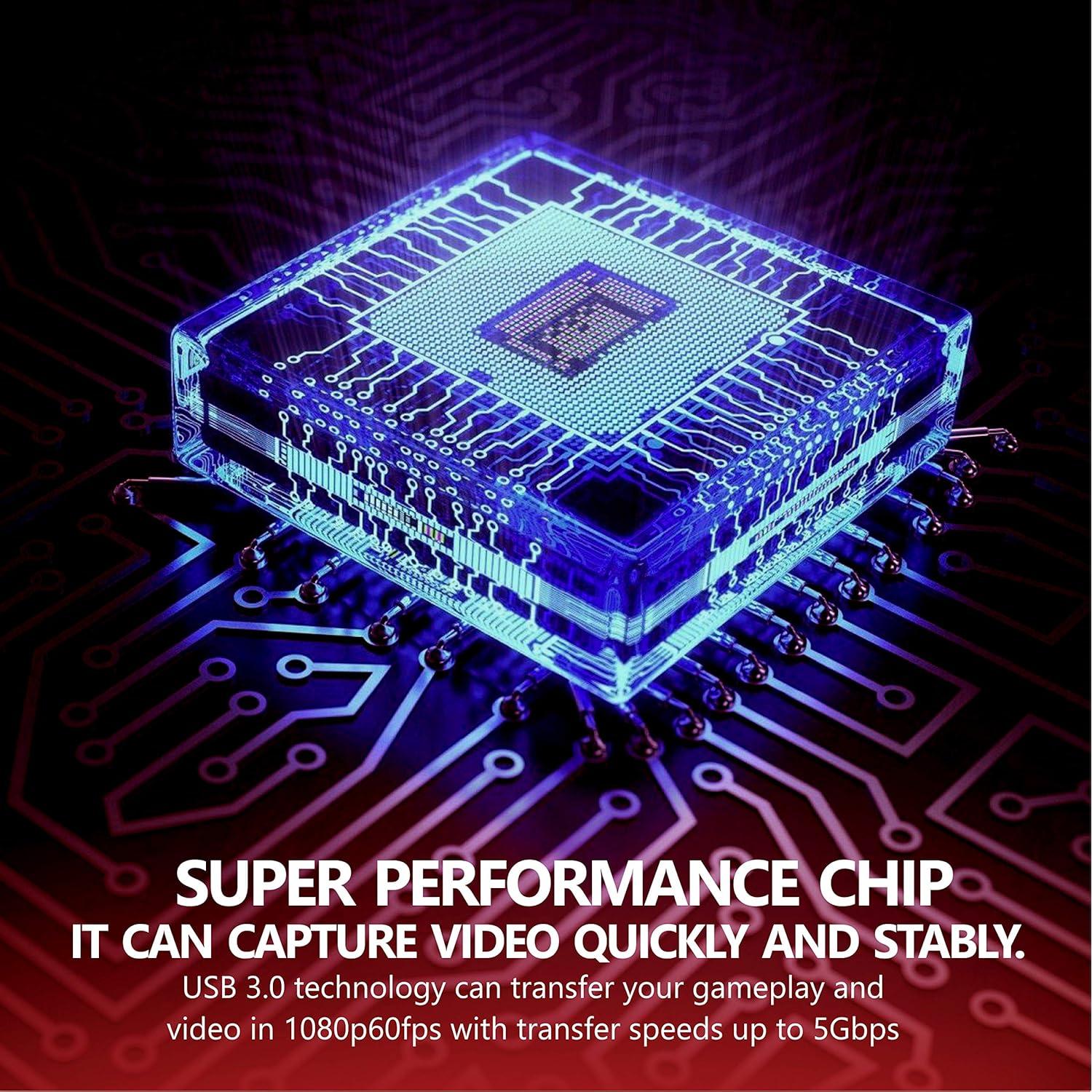 Tarjeta de Captura UCEC GAM LIVE 4K30 USB 3.0 1080p60fps