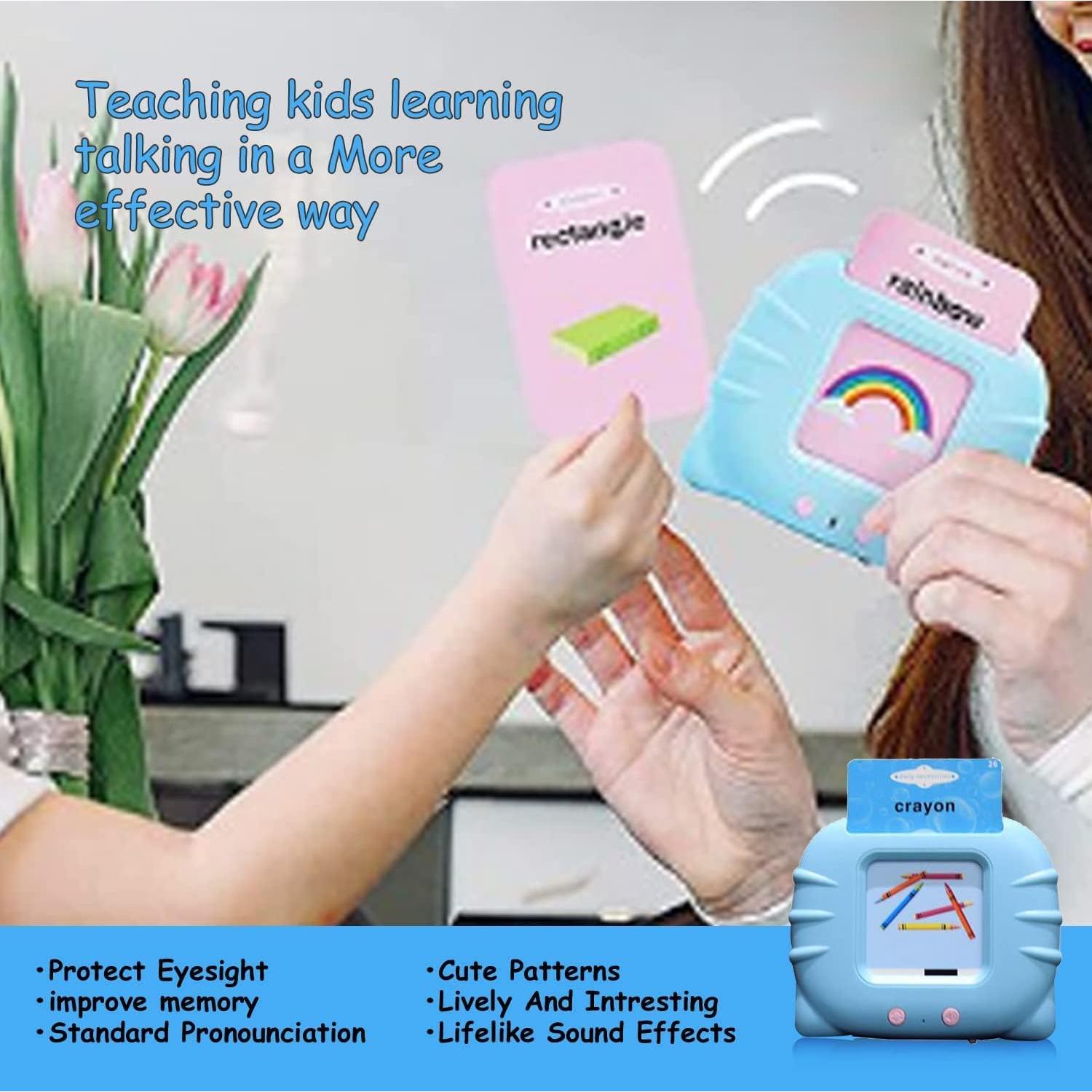 Tarjetas Flash Hablantes AKJA 224 Palabras para Niños 1-5 Años