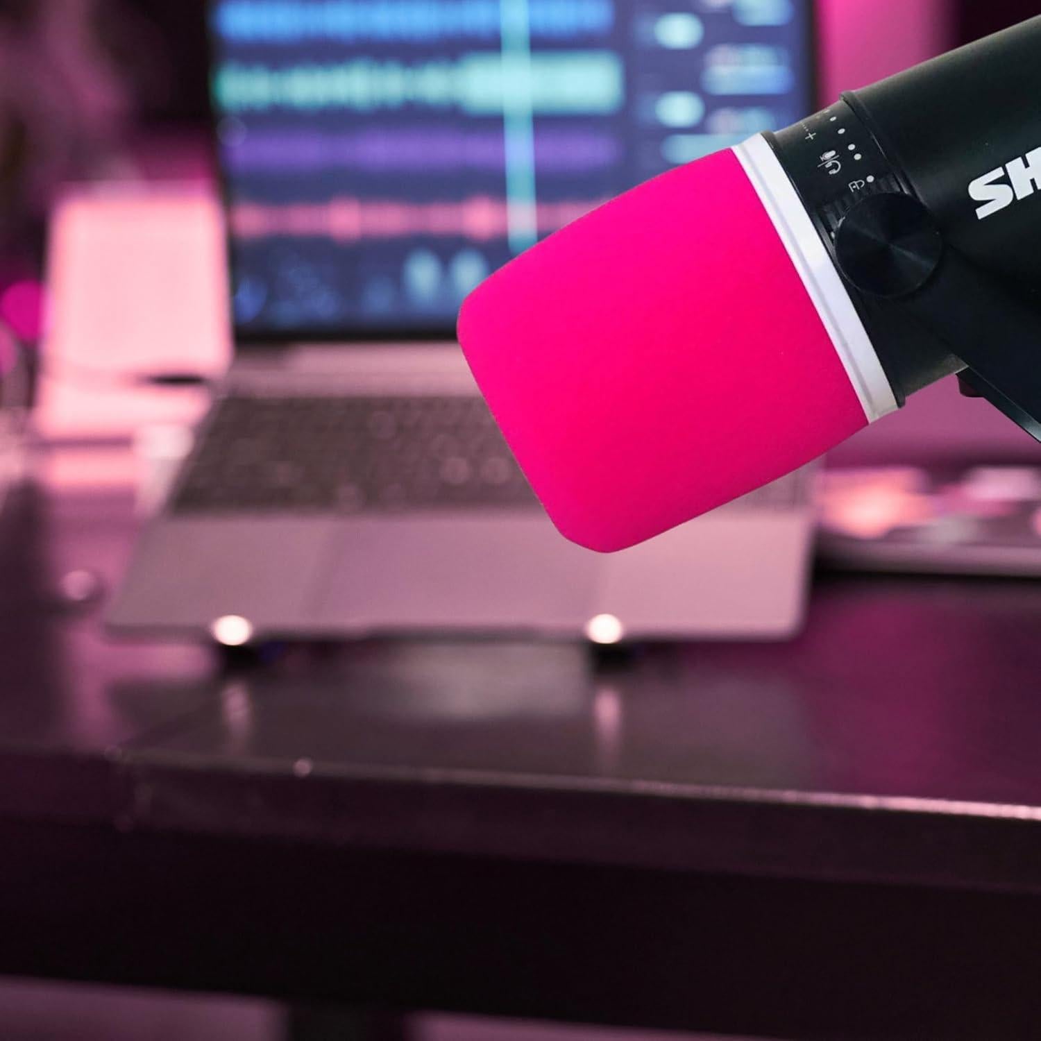 Filtro Pop MV7 para Micrófonos Shure MV7, MV7i, MV7+, MV7X