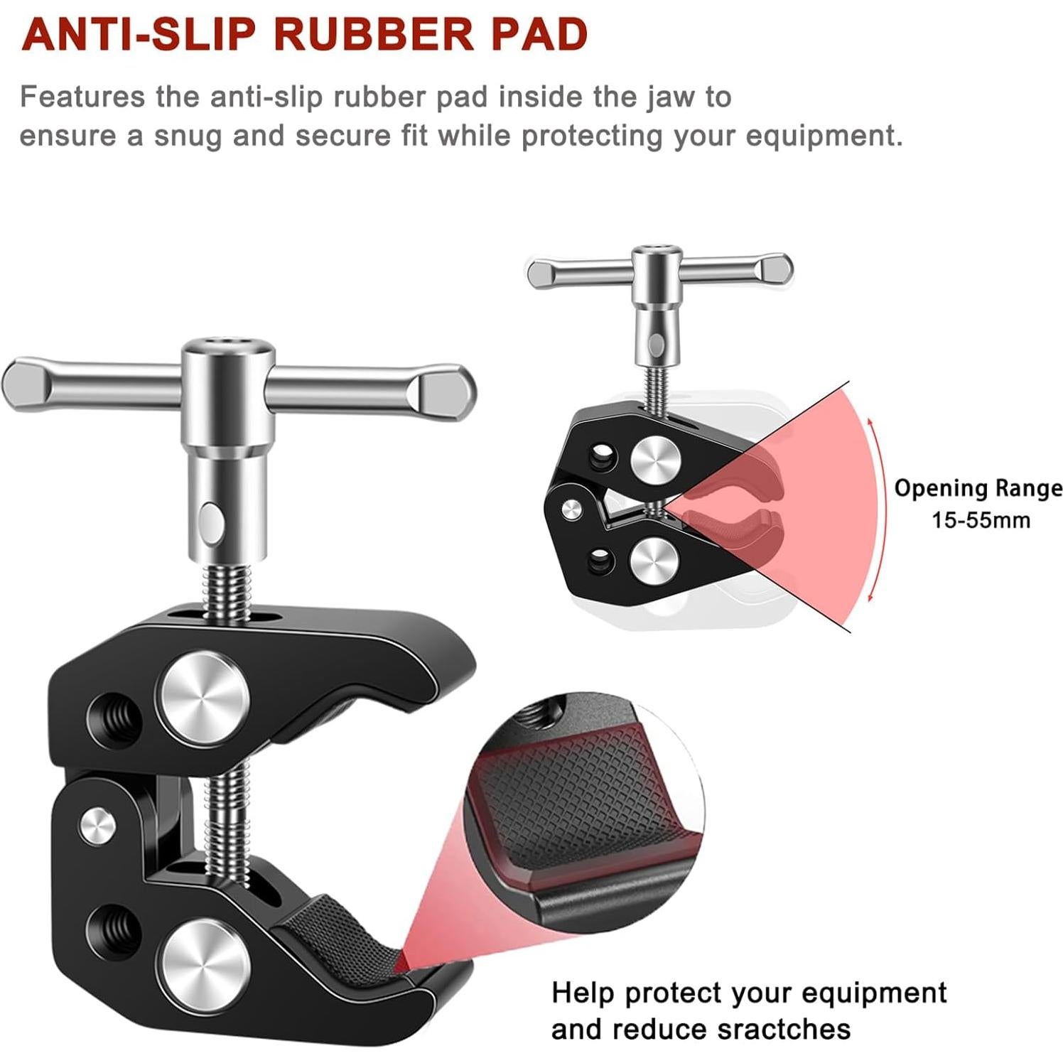 Soporte de Micrófono Lanxire con Brazo Mágico Ajustable 2kg