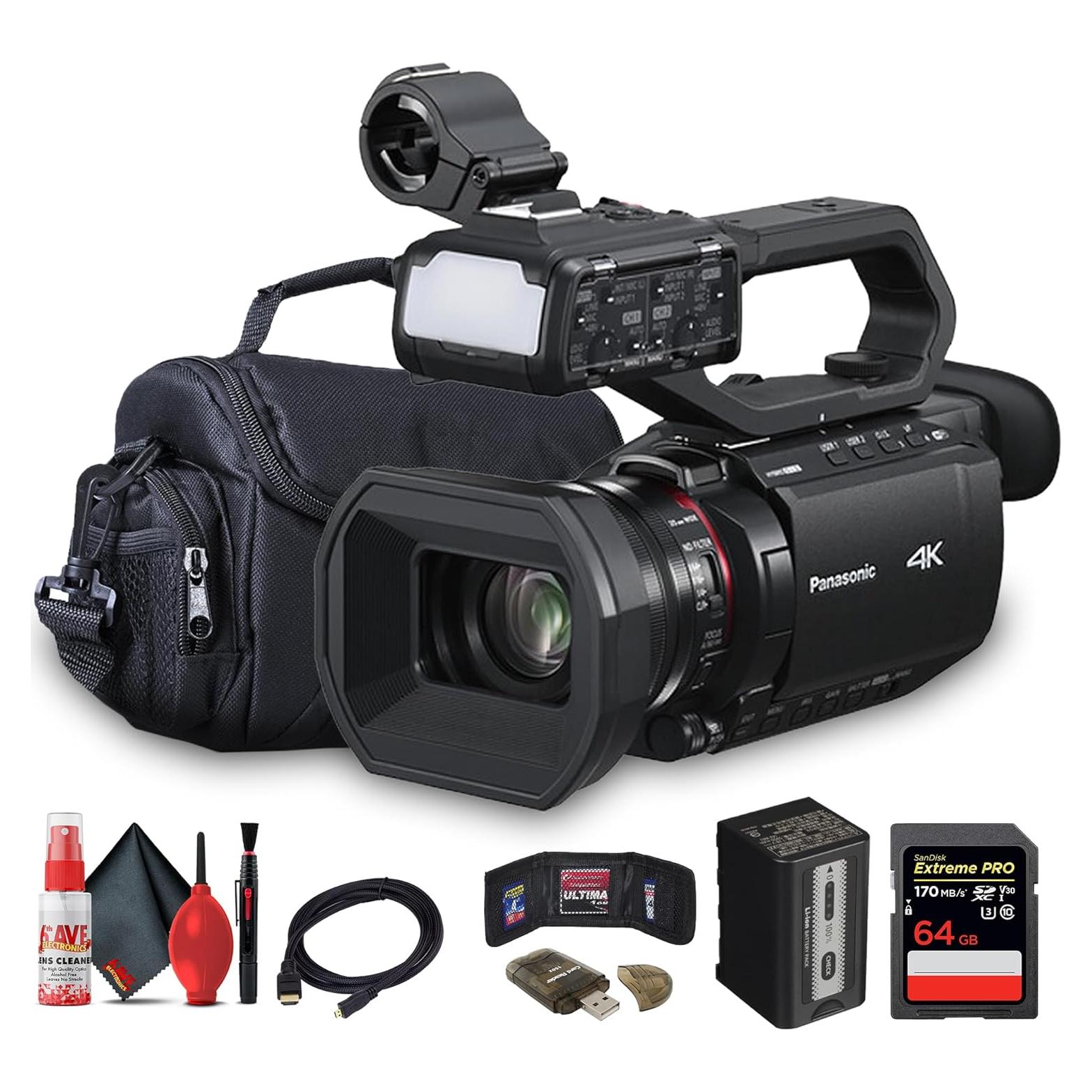 Camcorder Profesional 4K Panasonic AG-CX20 + Tarjeta 64GB