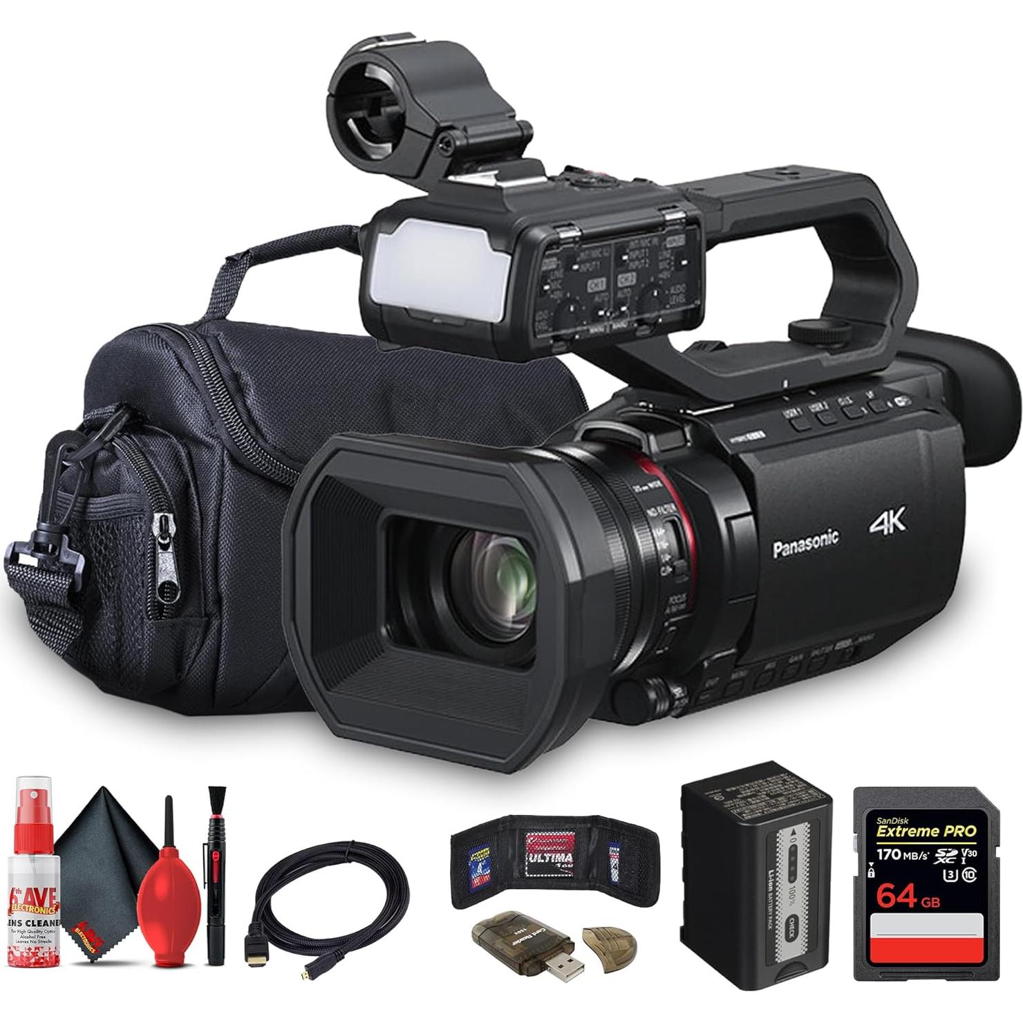 Camcorder Profesional 4K Panasonic AG-CX20 + Tarjeta 64GB