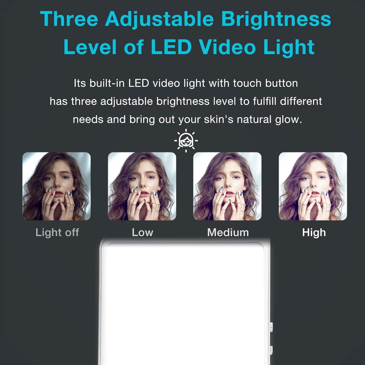 Kit de Video Flex-K4 USKEYVISION con Micrófono y Luz LED