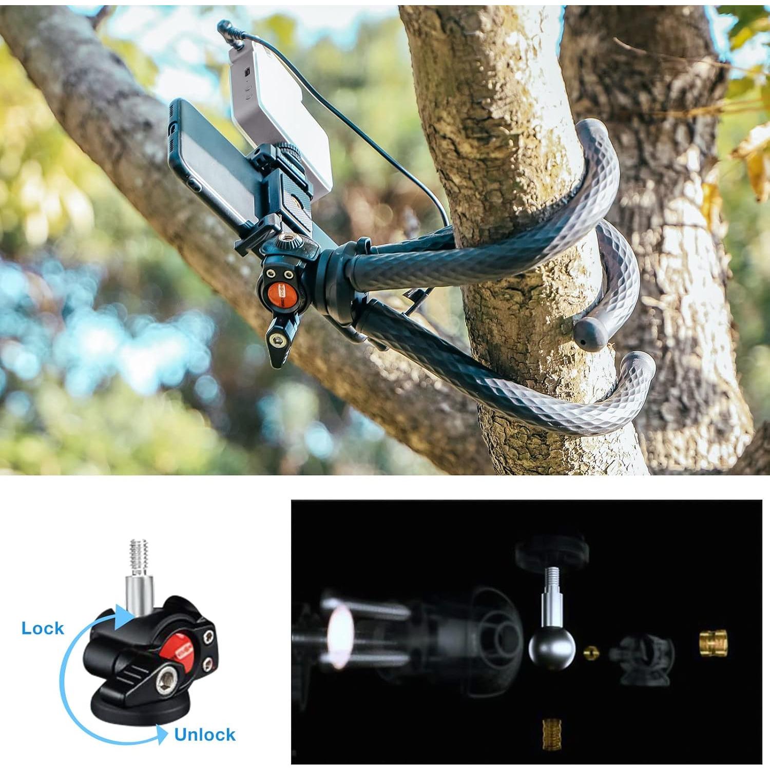 Kit de Video Flex-K4 USKEYVISION con Micrófono y Luz LED