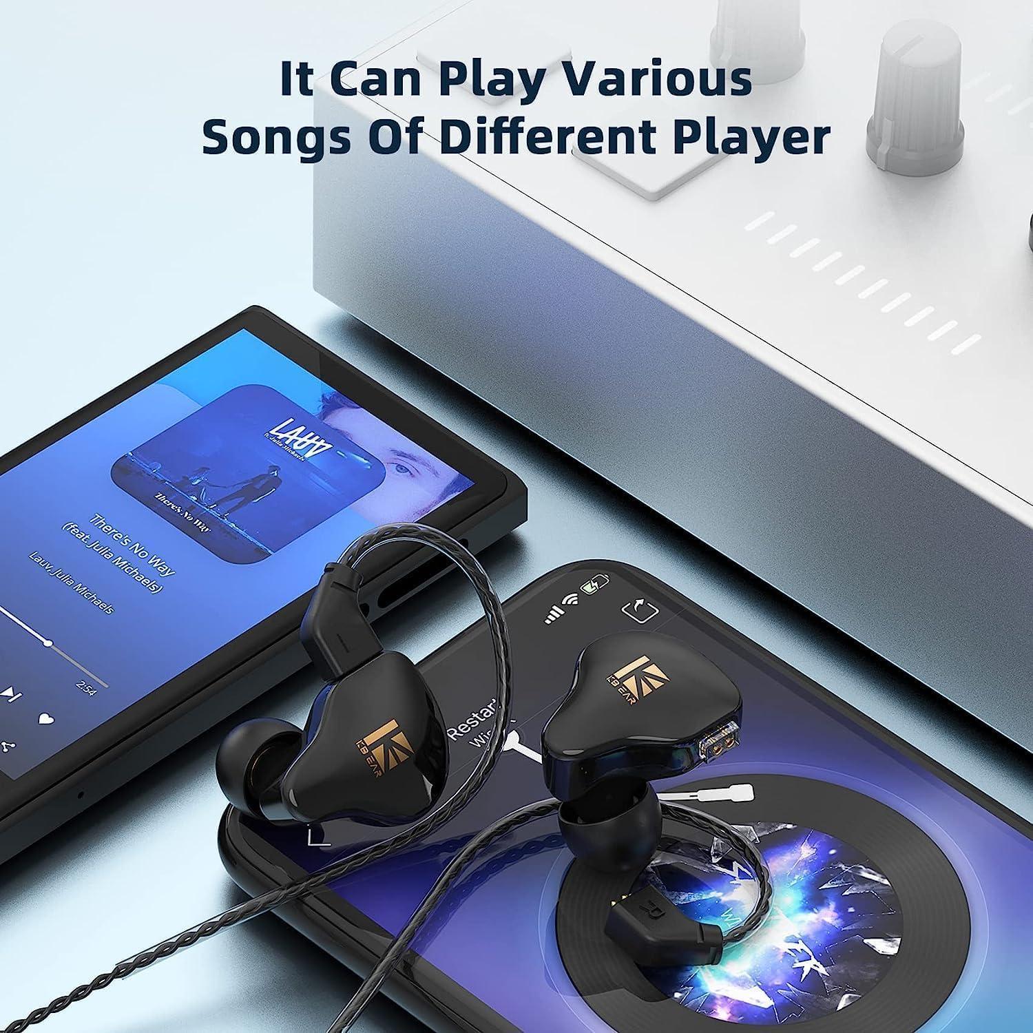 Auriculares KBEAR KS1 Tipo C con Micrófono, Cancelación de Ruido