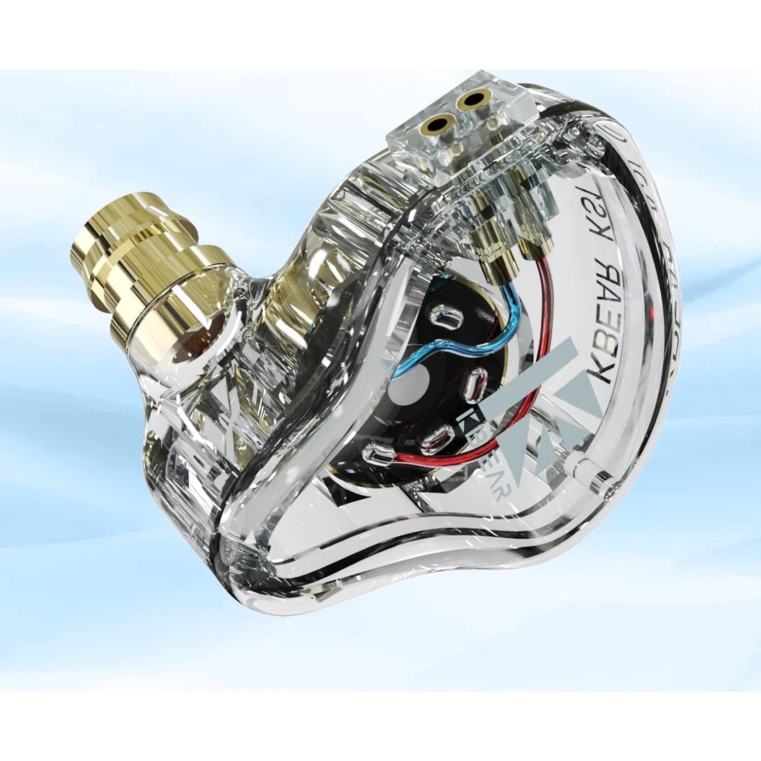 Auriculares KBEAR KS1 Tipo C con Micrófono, Cancelación de Ruido