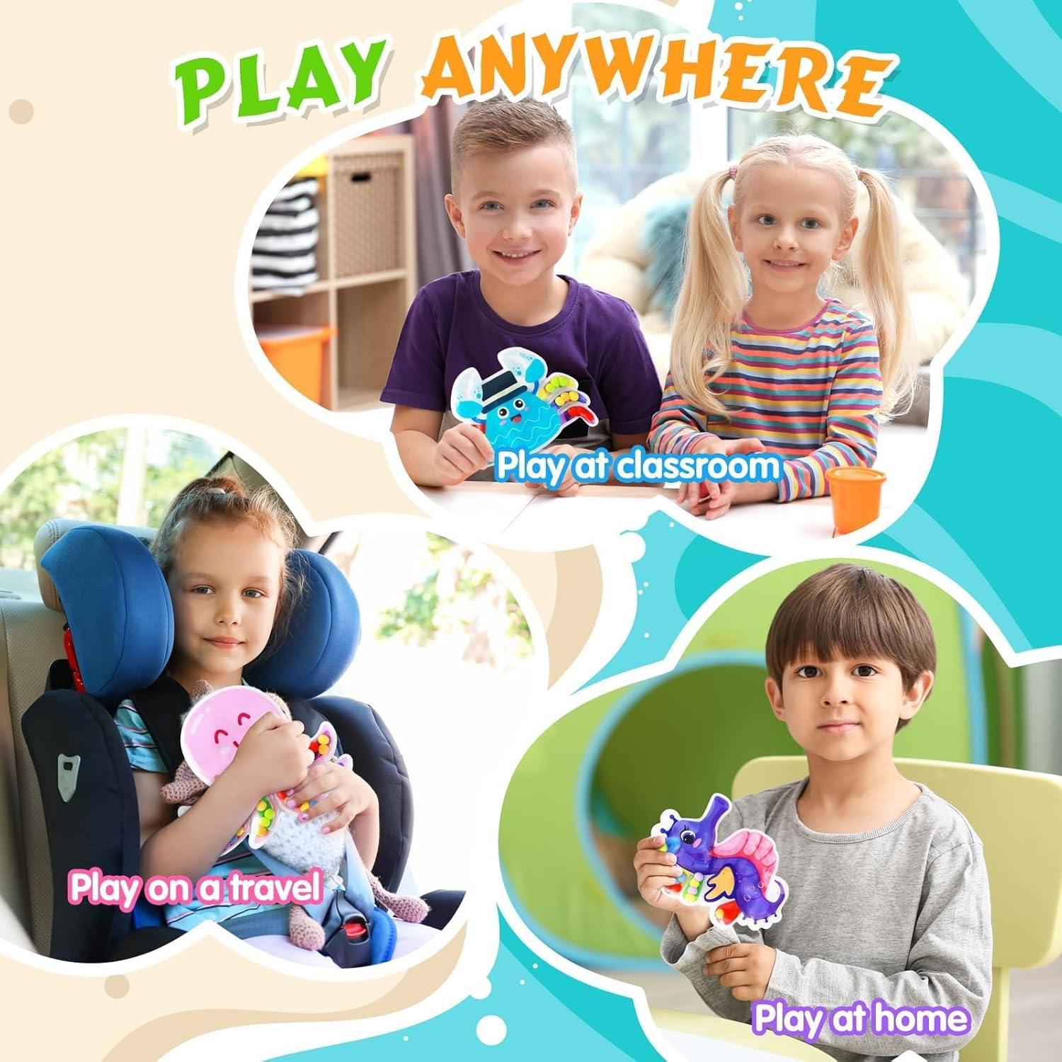 Juguetes Sensoriales de Clasificación de Colores Hopihy 3pack