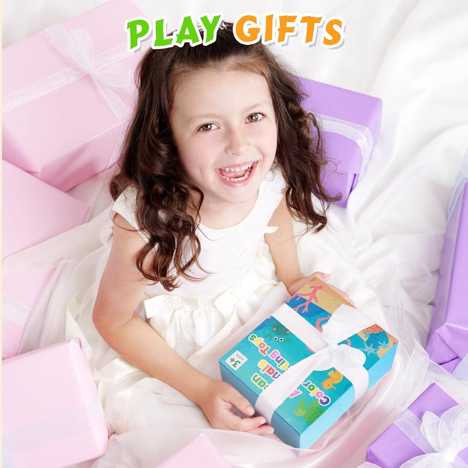 Juguetes Sensoriales de Clasificación de Colores Hopihy 3pack