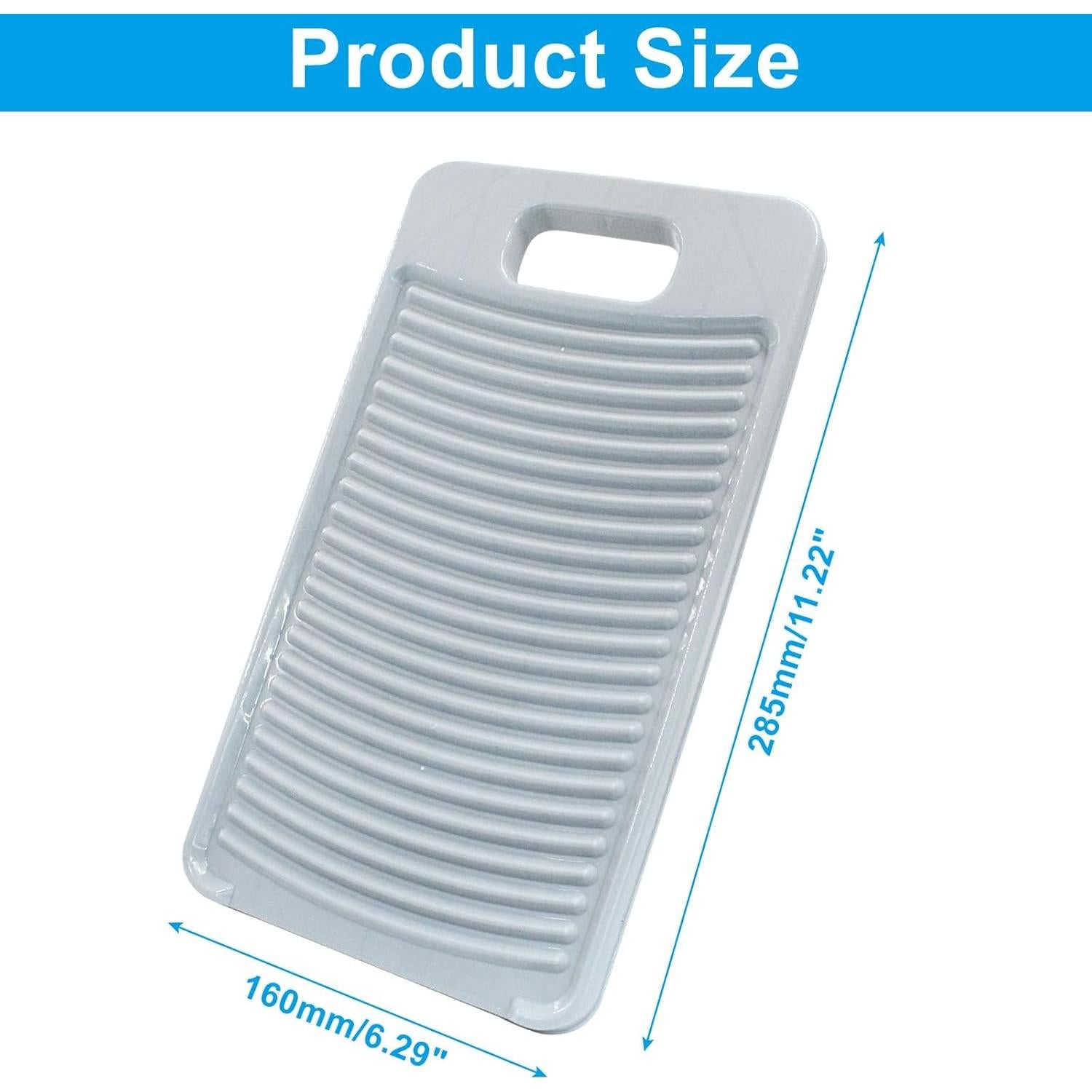 Tablita de Lavado de Plástico Verkelly 28.5x16cm Gris