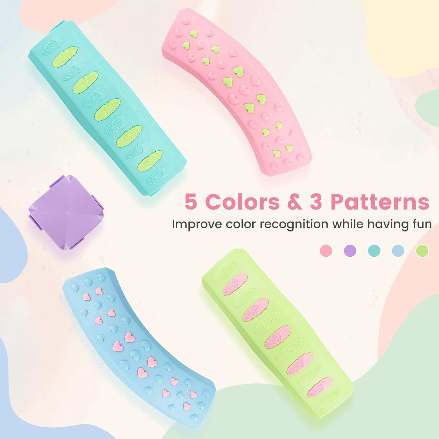 Juego de piedras de equilibrio INFANS 20 PCS Montessori antideslizante