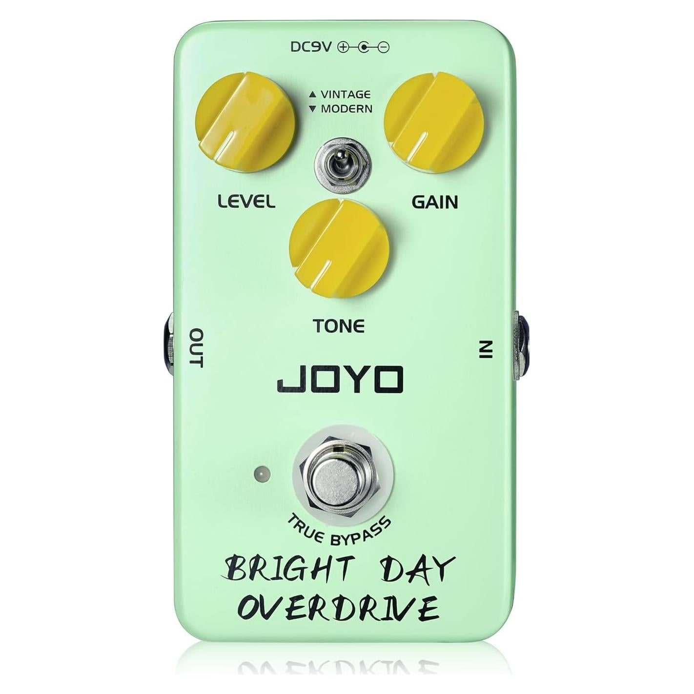 Pedal de Overdrive JOYO JF-25 Brillante para Guitarra Eléctrica