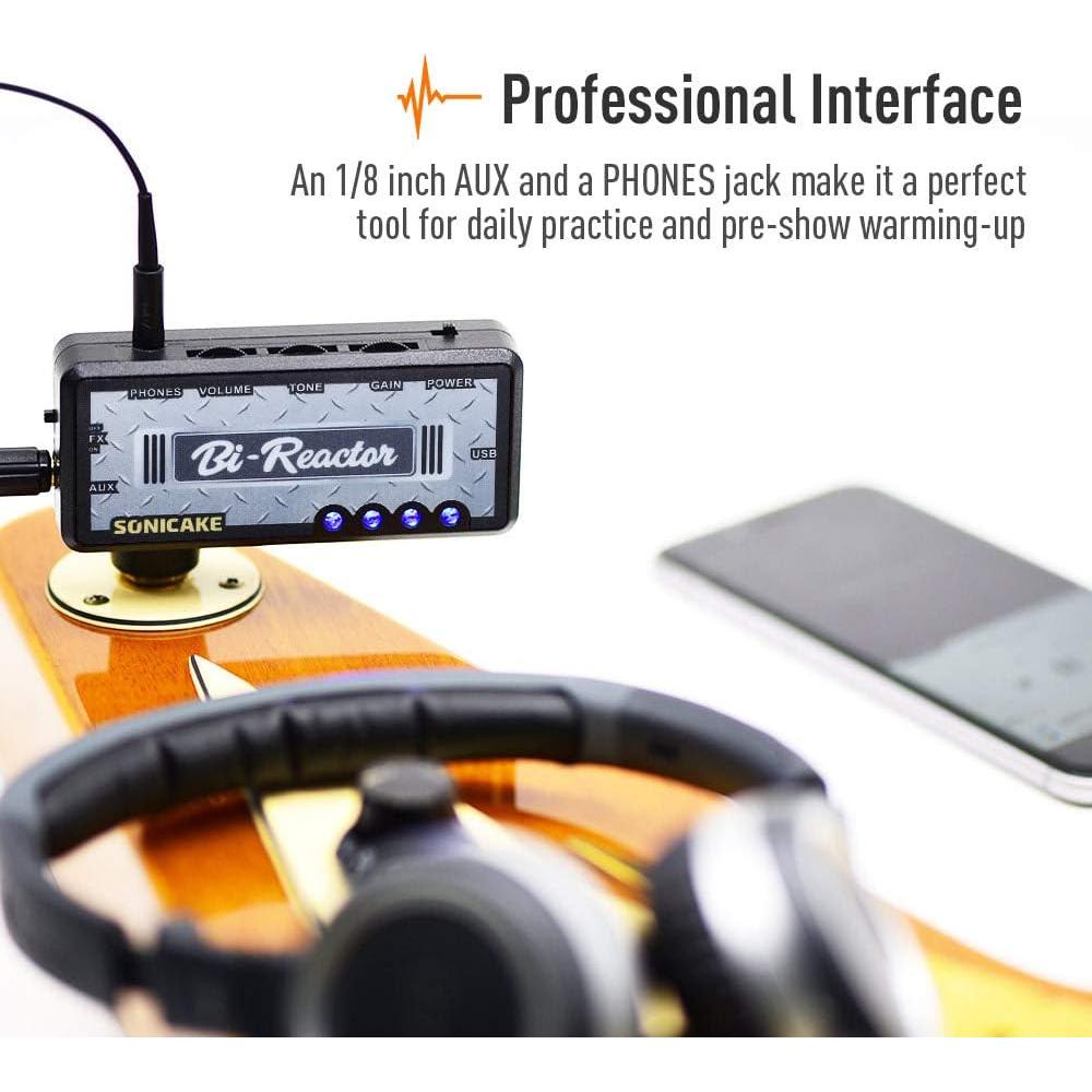 Amplificador de Auriculares SONICAKE QAP-5 Bi-Reactor USB 5W