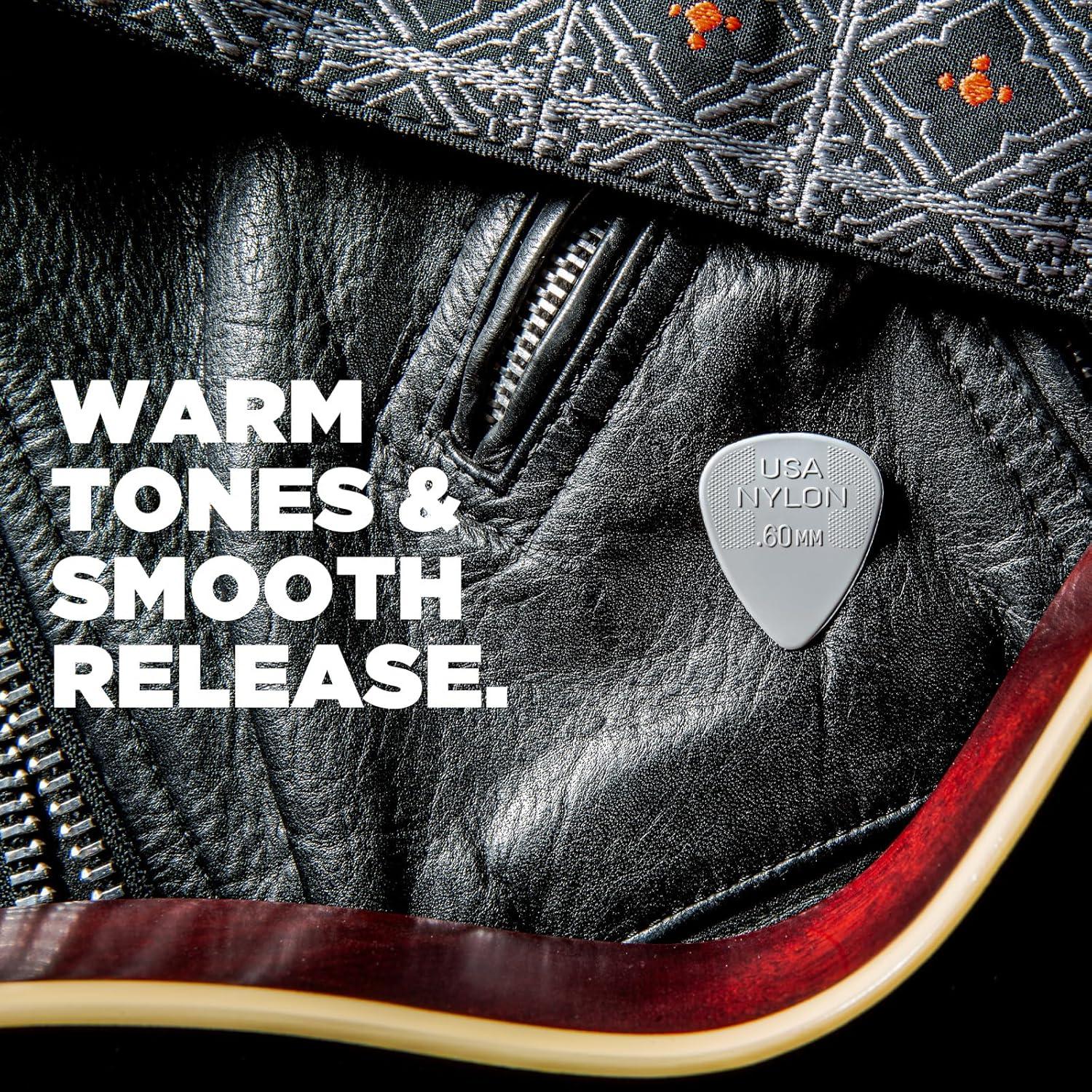 Púas de Guitarra Dunlop Nylon Estándar 1.0mm - Paquete de 12