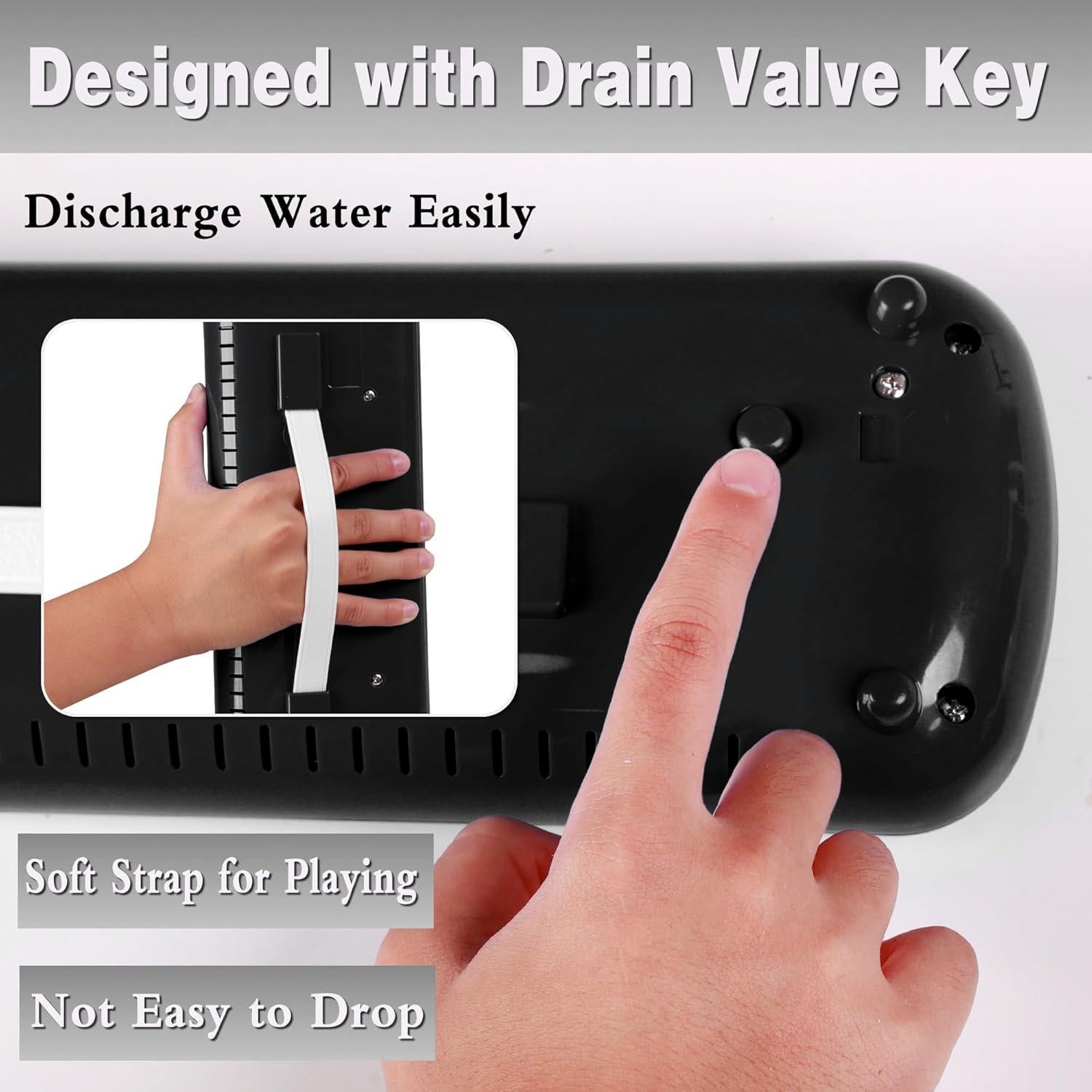 Melódica Soprano YAYUZEST 32 Teclas Negra con Accesorios