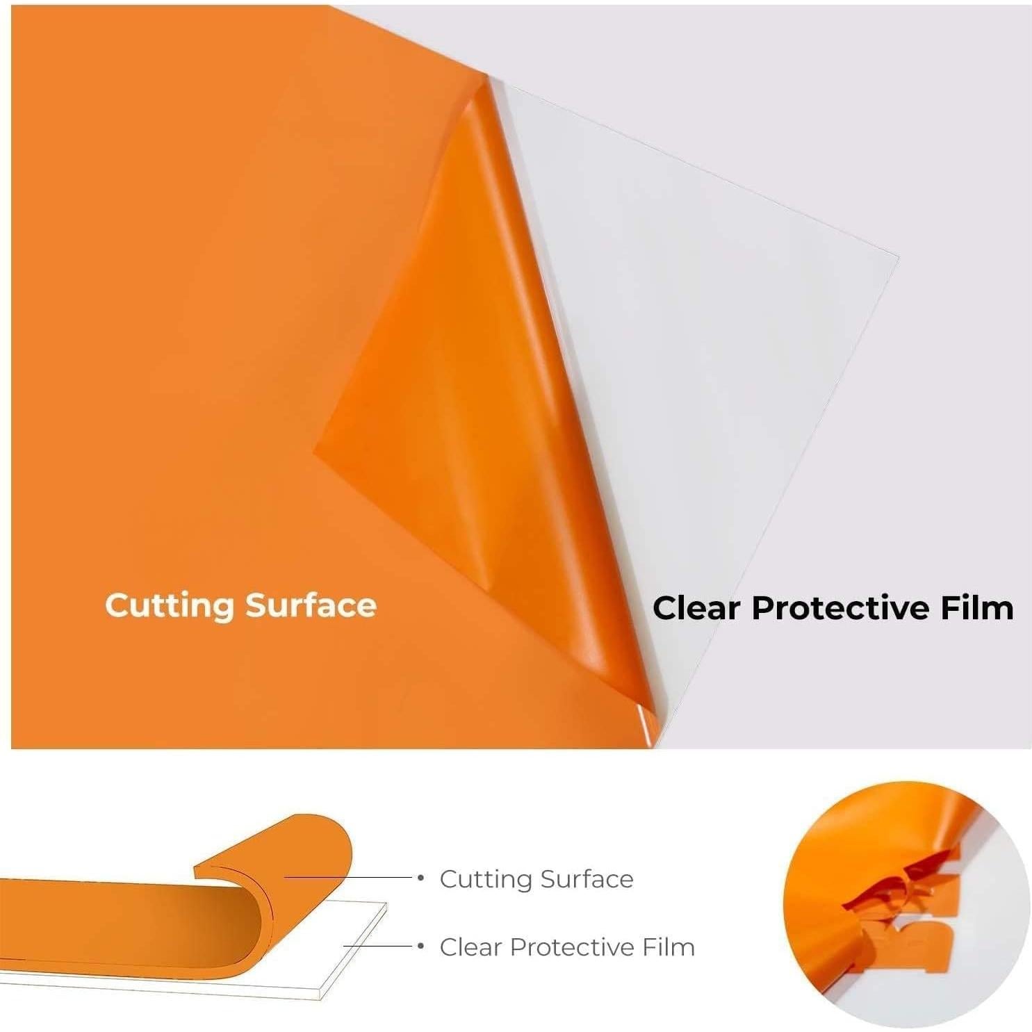 Vinilo Adhesivo Inteligente Permanente TAOYIO 13.97x30.48cm 18 Pzs