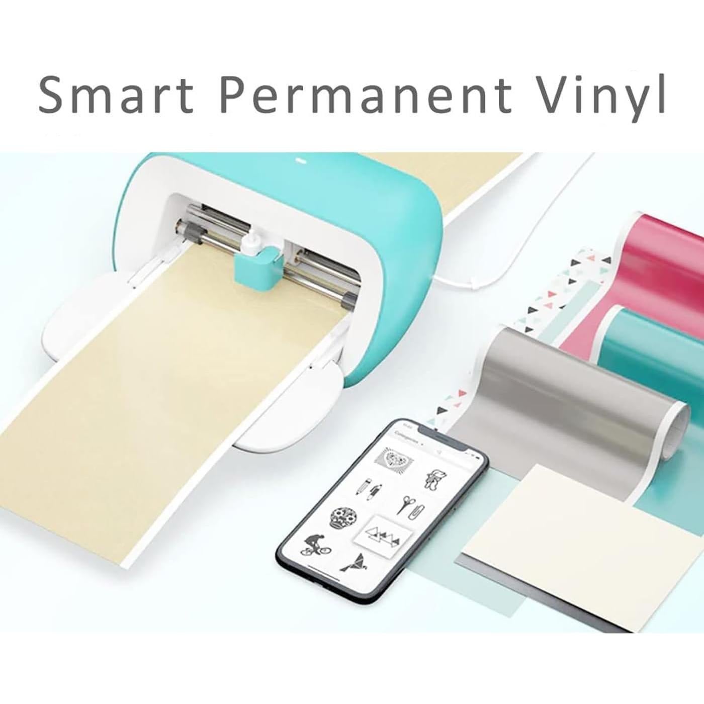 Vinilo Adhesivo Inteligente Permanente TAOYIO 13.97x30.48cm 18 Pzs