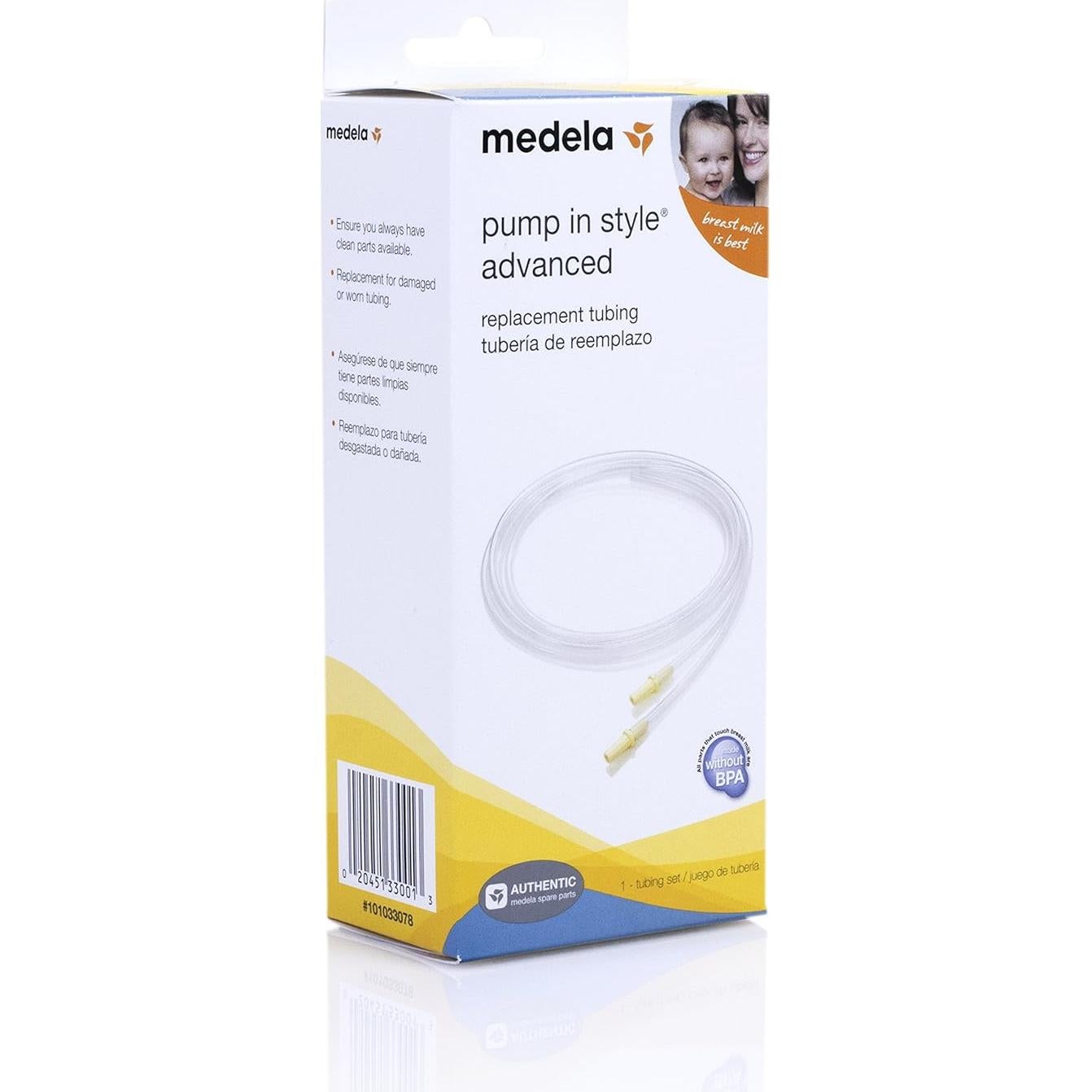 Tubo de Reemplazo Medela Pump in Style - 1 Cuenta, Sin BPA