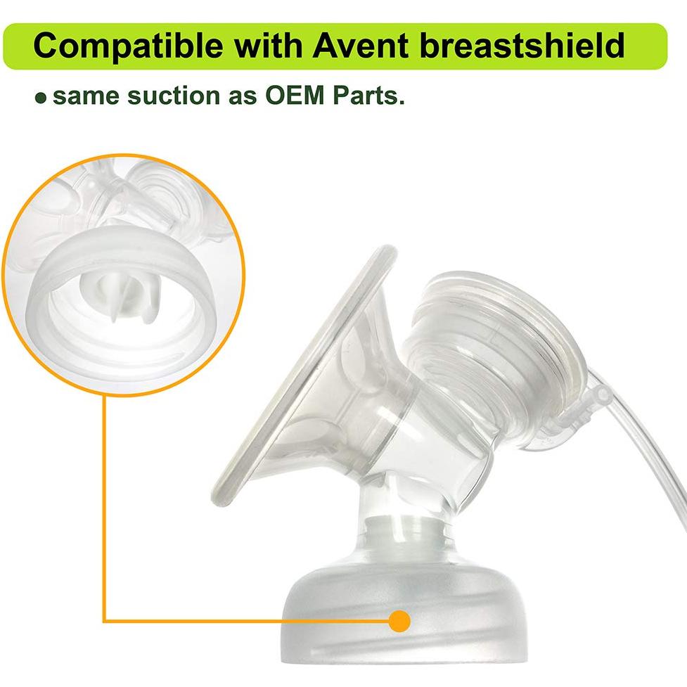 Válvulas de Pico de Pato Nenesupply 4 Pcs para Bombas Medela y Avent
