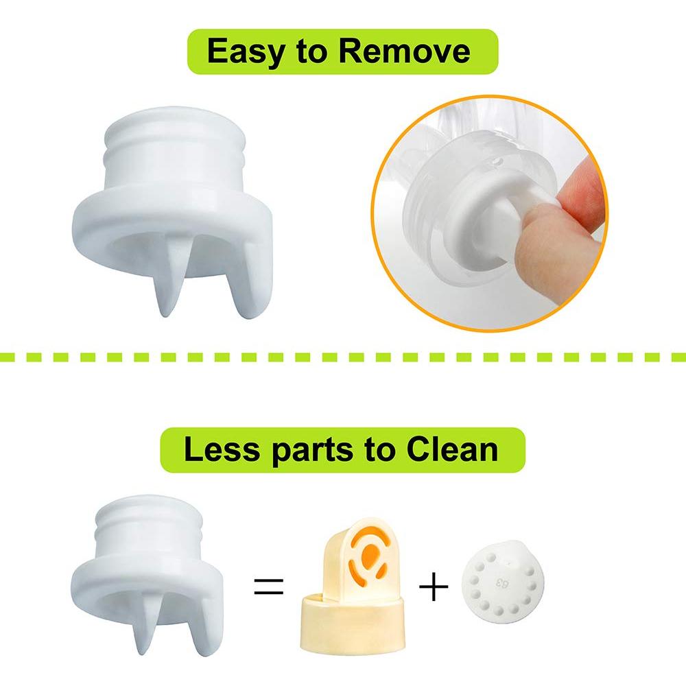 Válvulas de Pico de Pato Nenesupply 4 Pcs para Bombas Medela y Avent