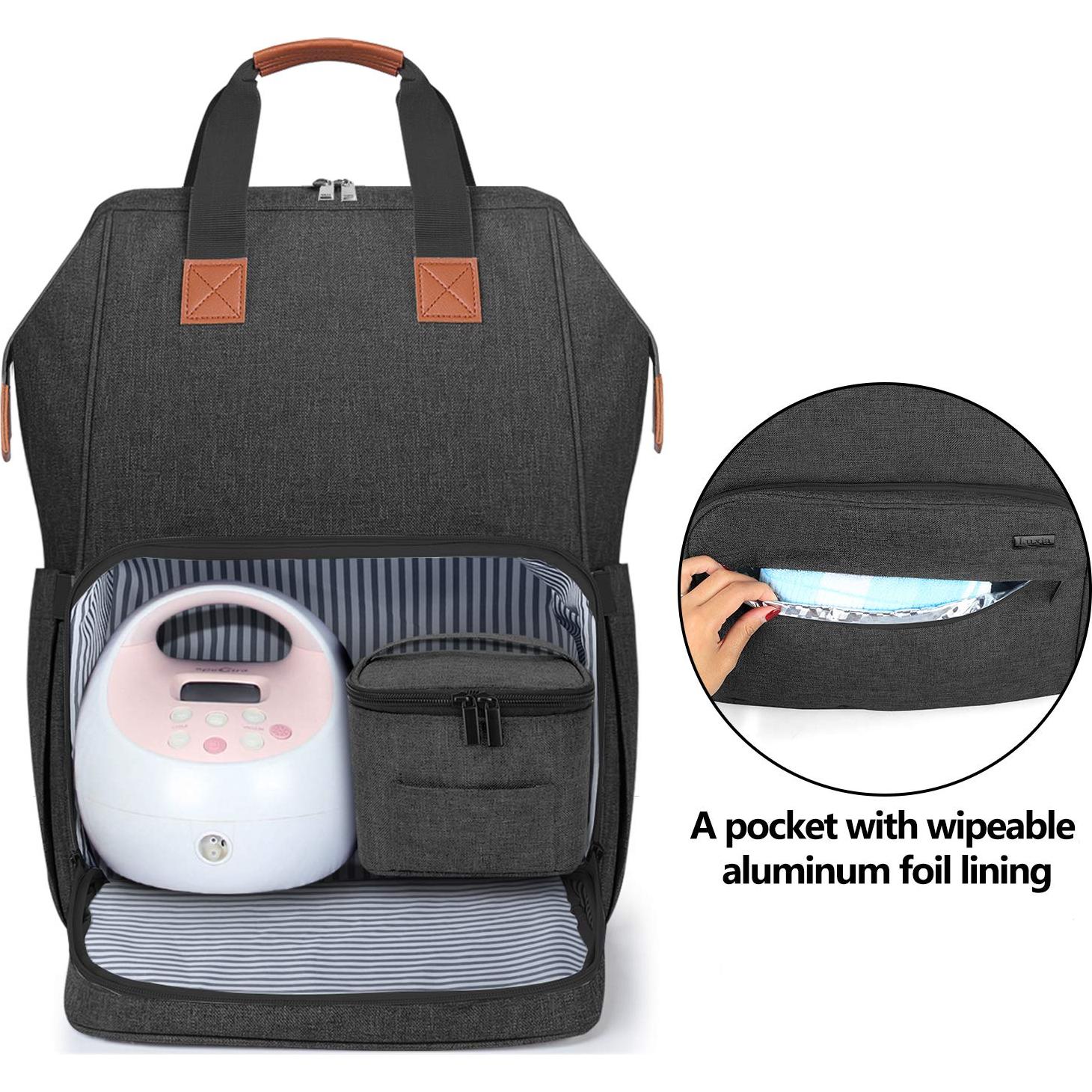 Mochila para Extractor de Leche LUXJA con Compartimento para Laptop
