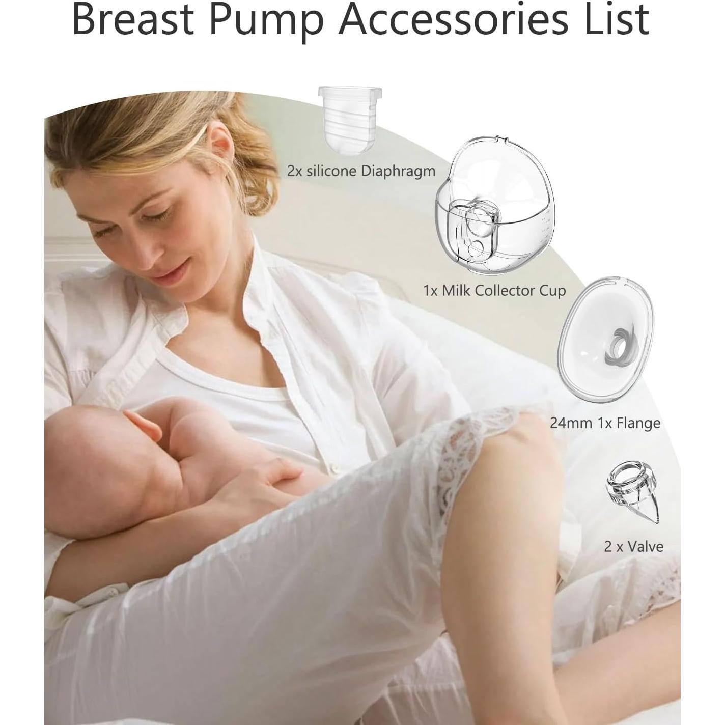 Accesorios Extractor de Leche Materna Gowing 24mm Portátil