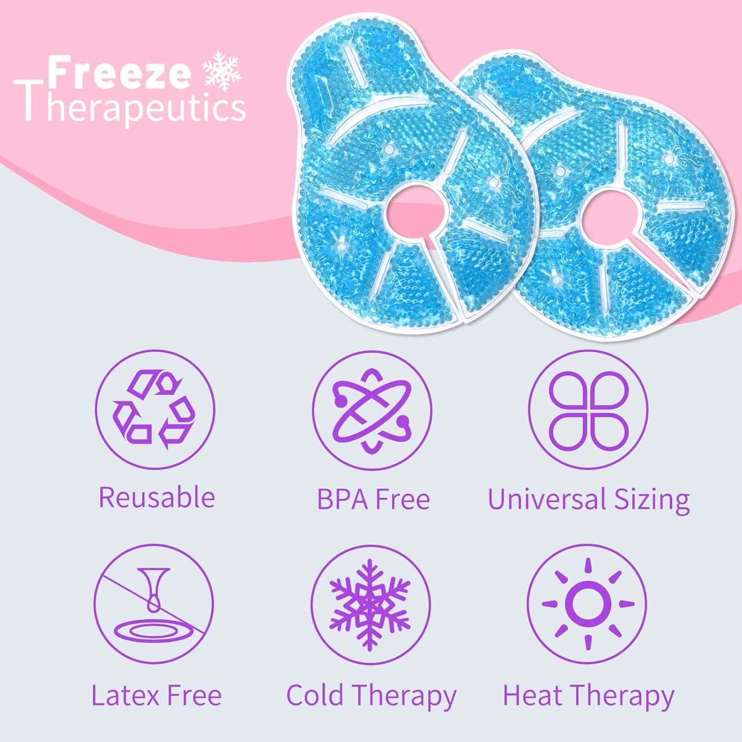 Compresas de Tratamiento para Senos Deyuoau - 2 Piezas Azul