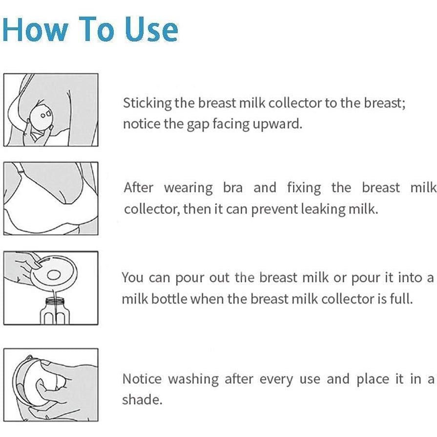 Coquillas de Almacenamiento para Leche Materna Mamá - 2 Unidades