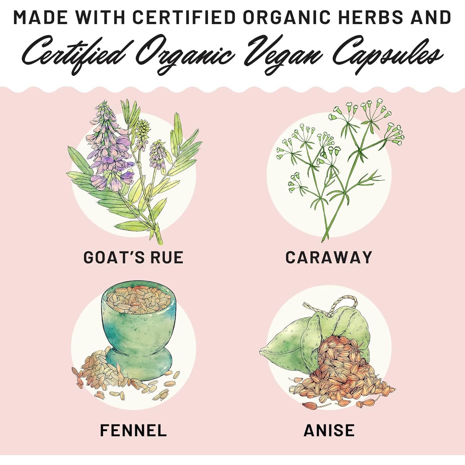 Suplemento de Lactancia Legendairy Milk Lechita 60 Cápsulas Veganas