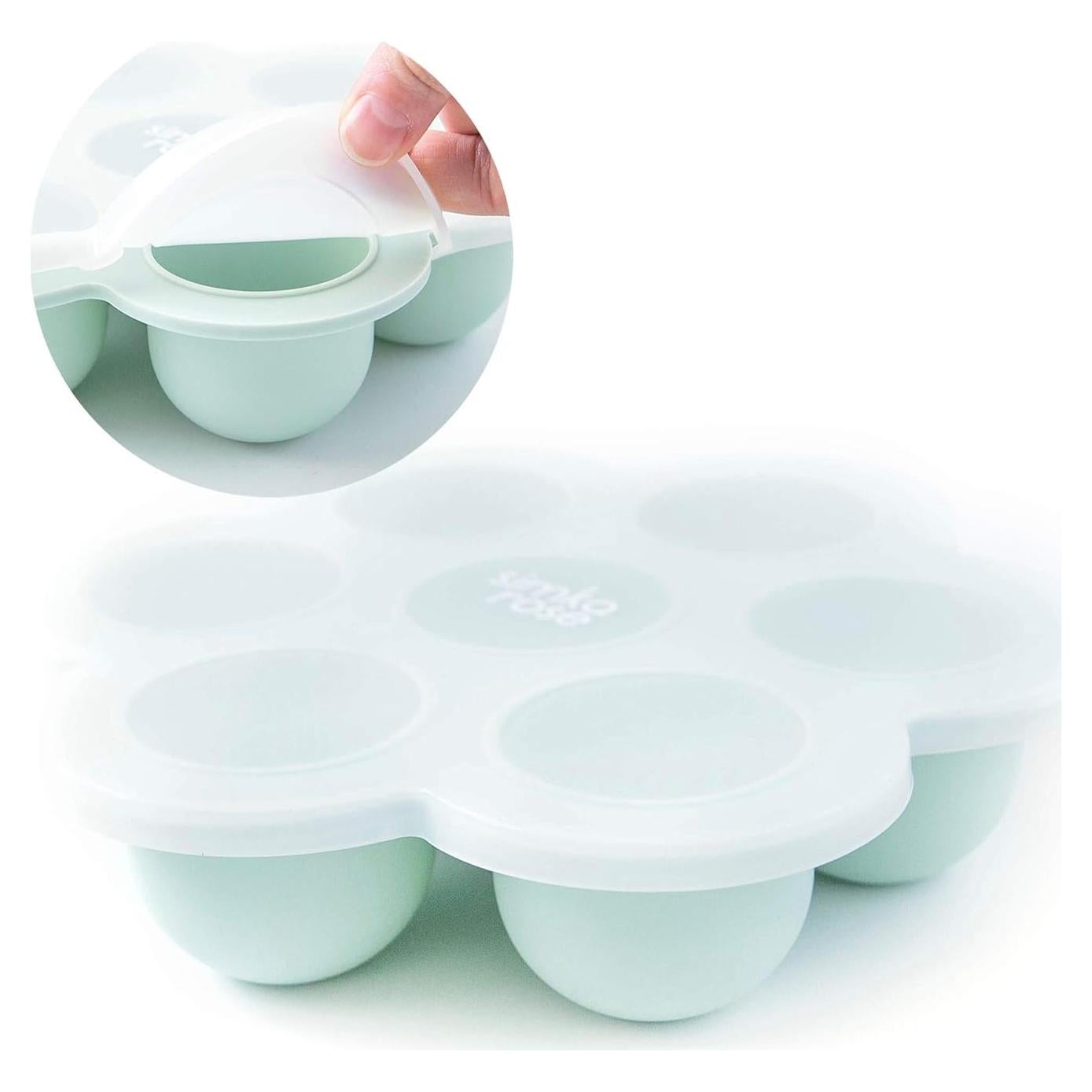 Contenedor de Almacenamiento para Bebés Simka Rose 7 Porciones 70ml