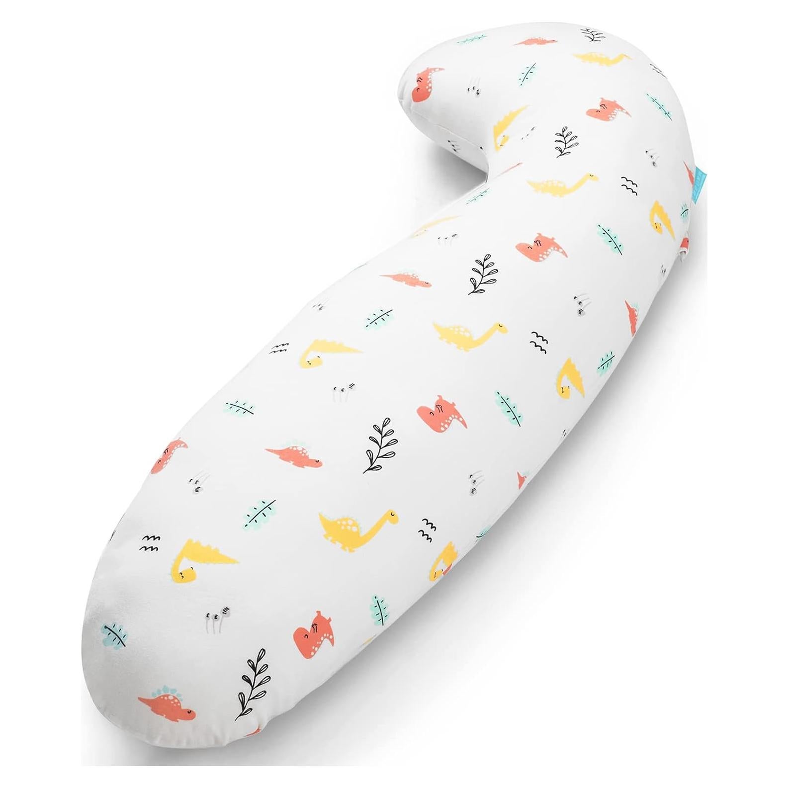 Almohada Corporal BYRIVER Dinosaurio 90x30cm para Niños