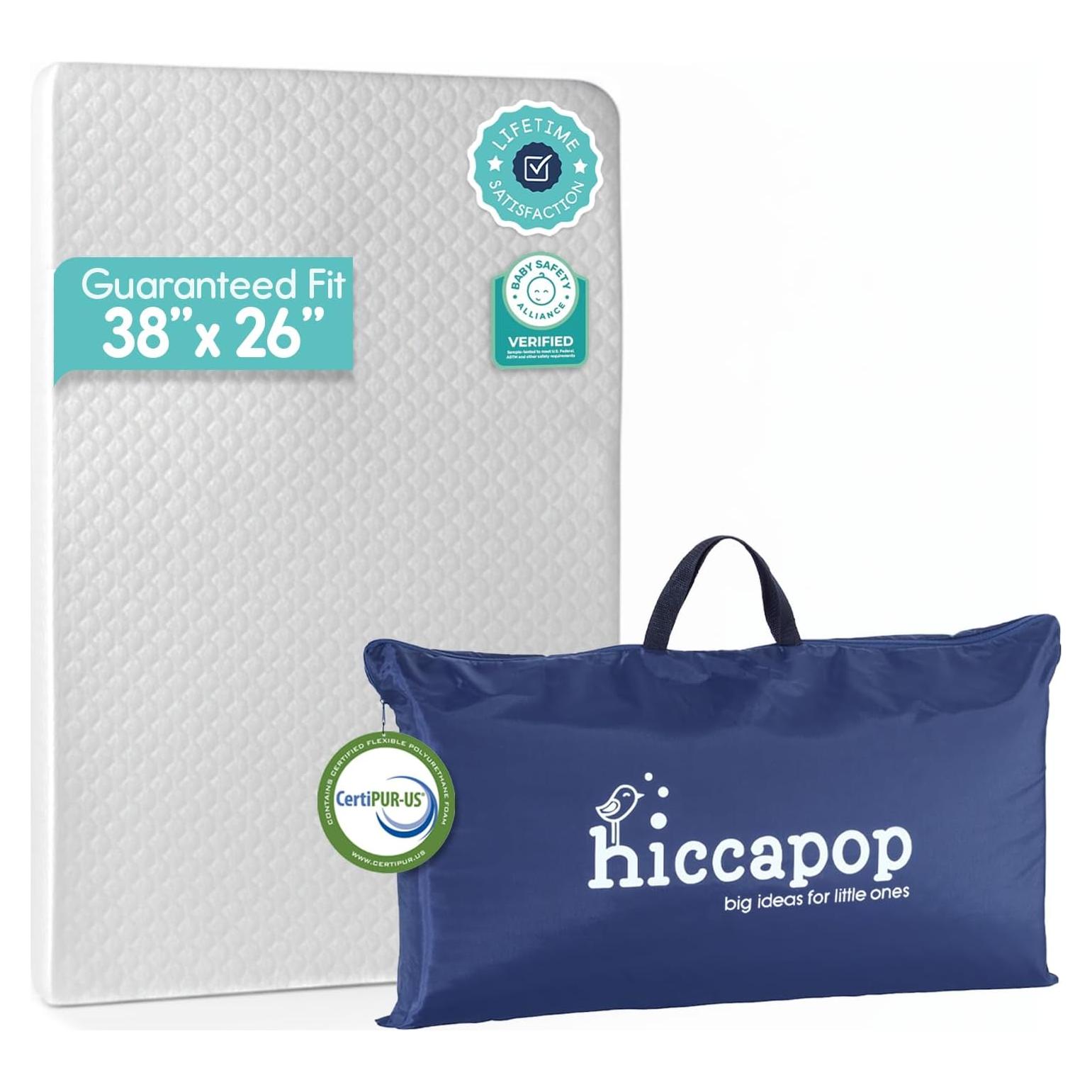 Almohadilla para Cuna Hiccapop 96.5x66.0x3.2 cm Impermeable