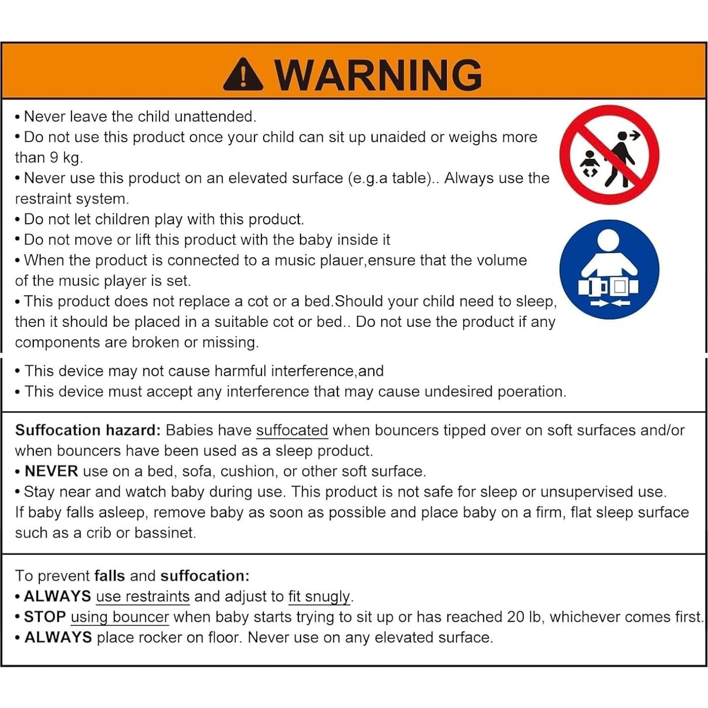 Columpio Eléctrico Portátil Soobaby para Bebés Negro