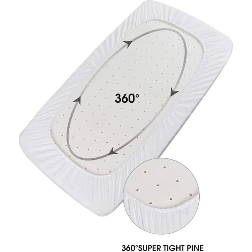 Protector de Colchón Impermeable Nokolulu para Cuna 71x132cm