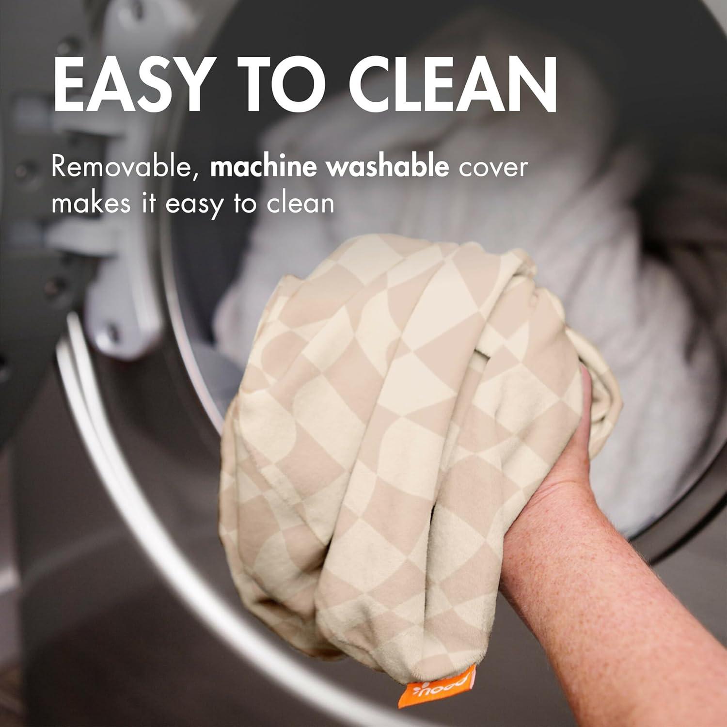 Bañera Inflable Boon Puff+ para Bebés - Portátil con Funda