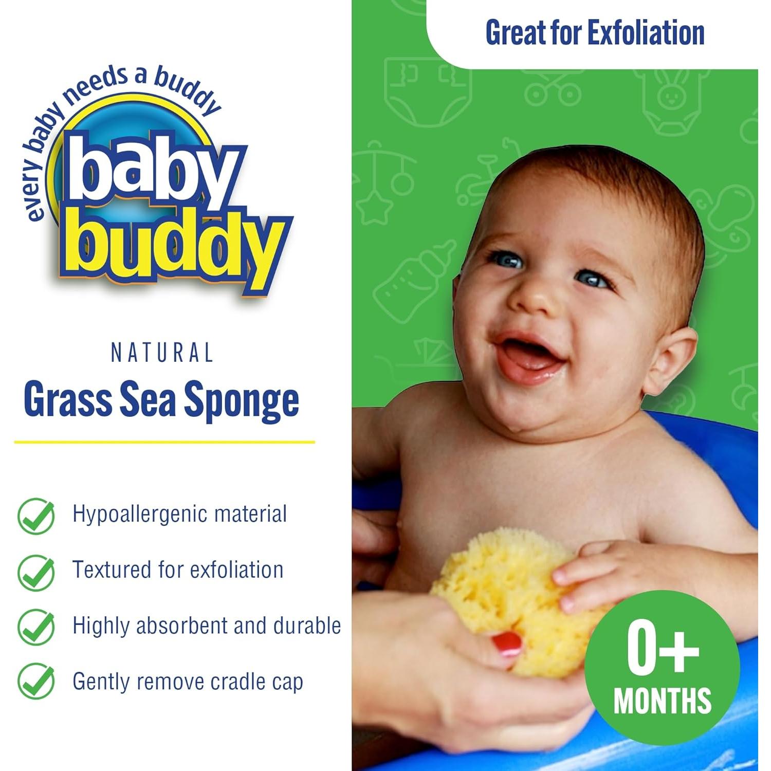 Esponja de Mar Natural Baby Buddy para Bebés - Hipoalergénica
