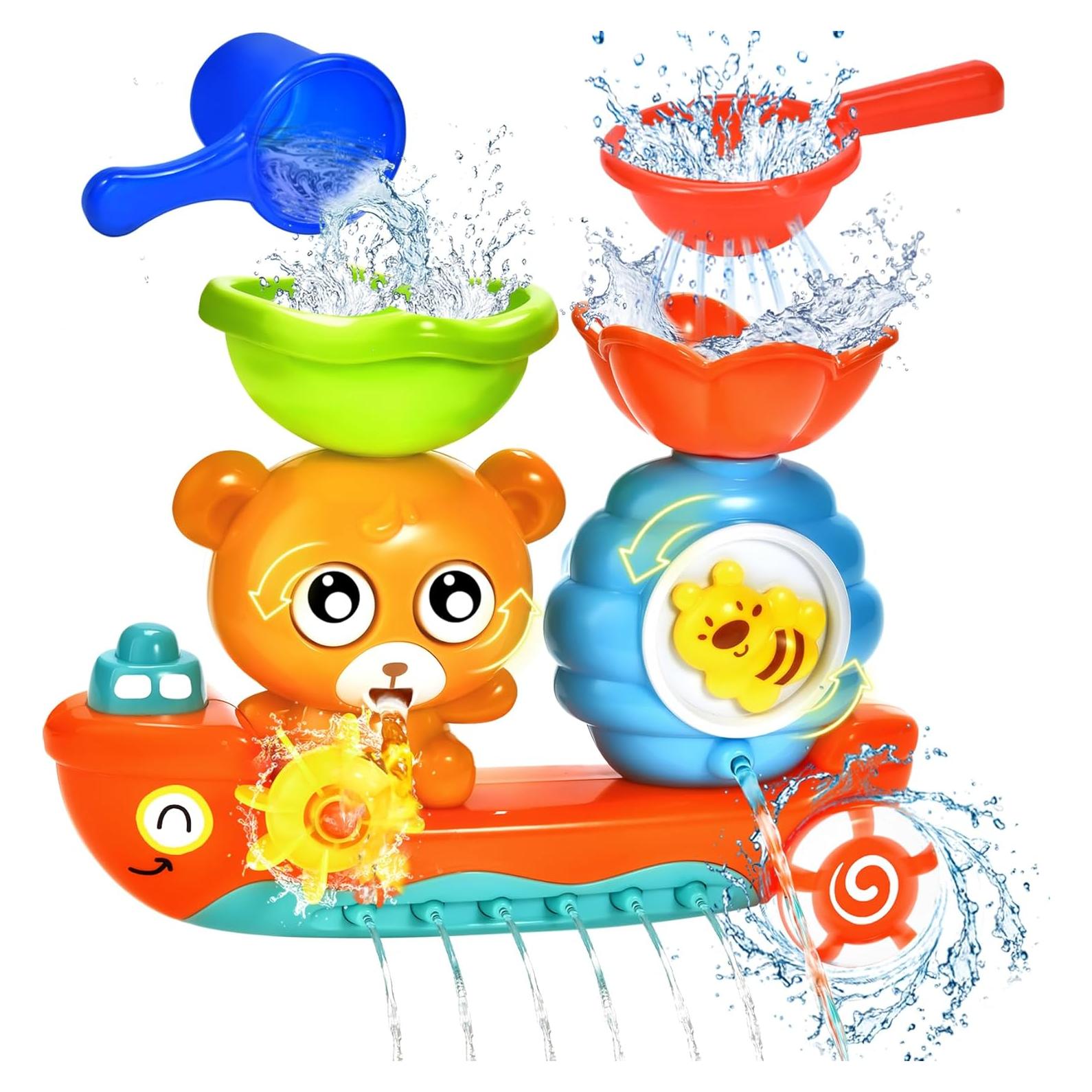 Juguetes de baño educativos GOODLOGO para bebés 1-3 años