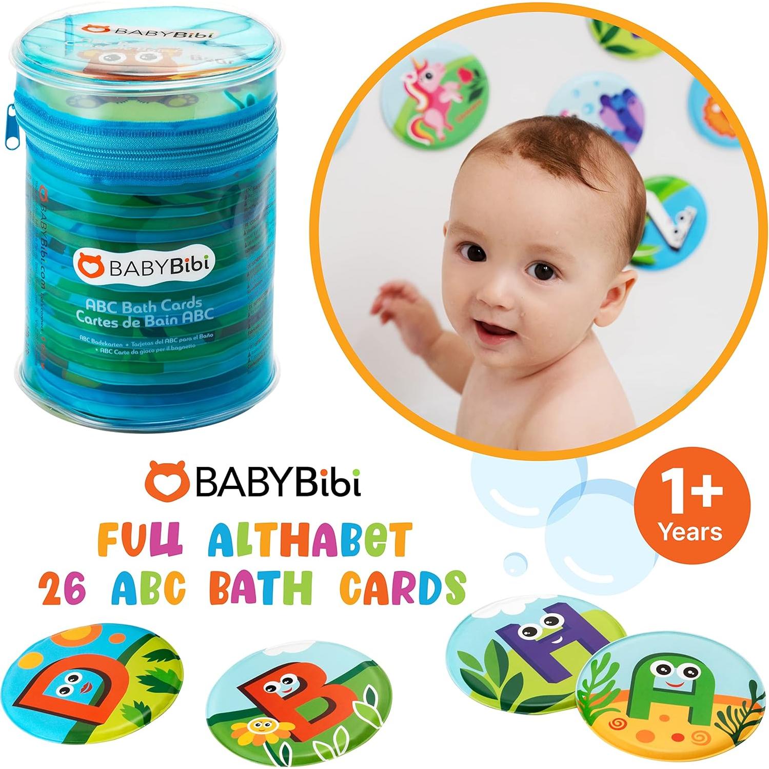 Tarjetas de Flash BabyBibi para Baño - Alfabeto y Animales