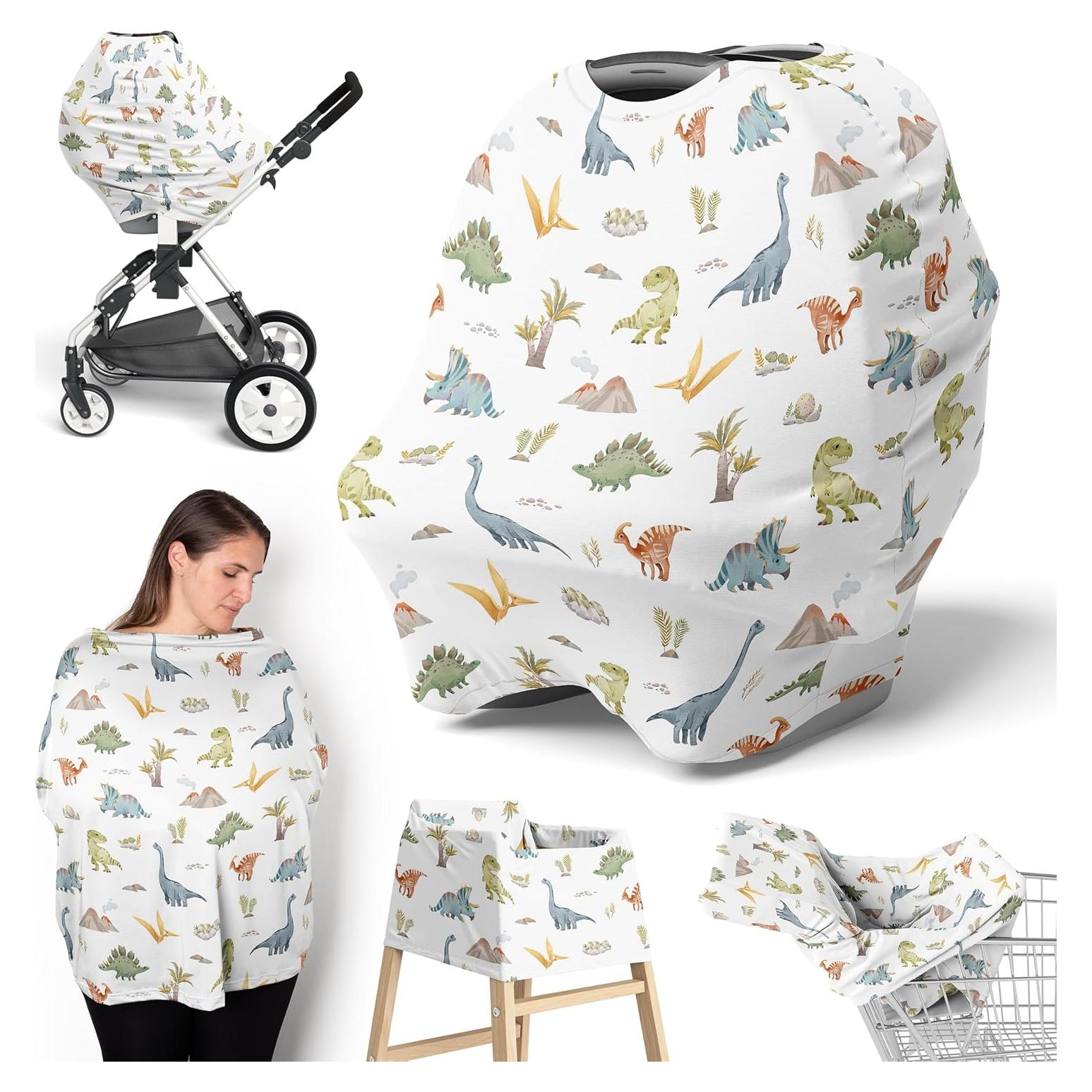 Cubierta de Asiento de Auto Bebé Sweet Jojo Designs 5 en 1