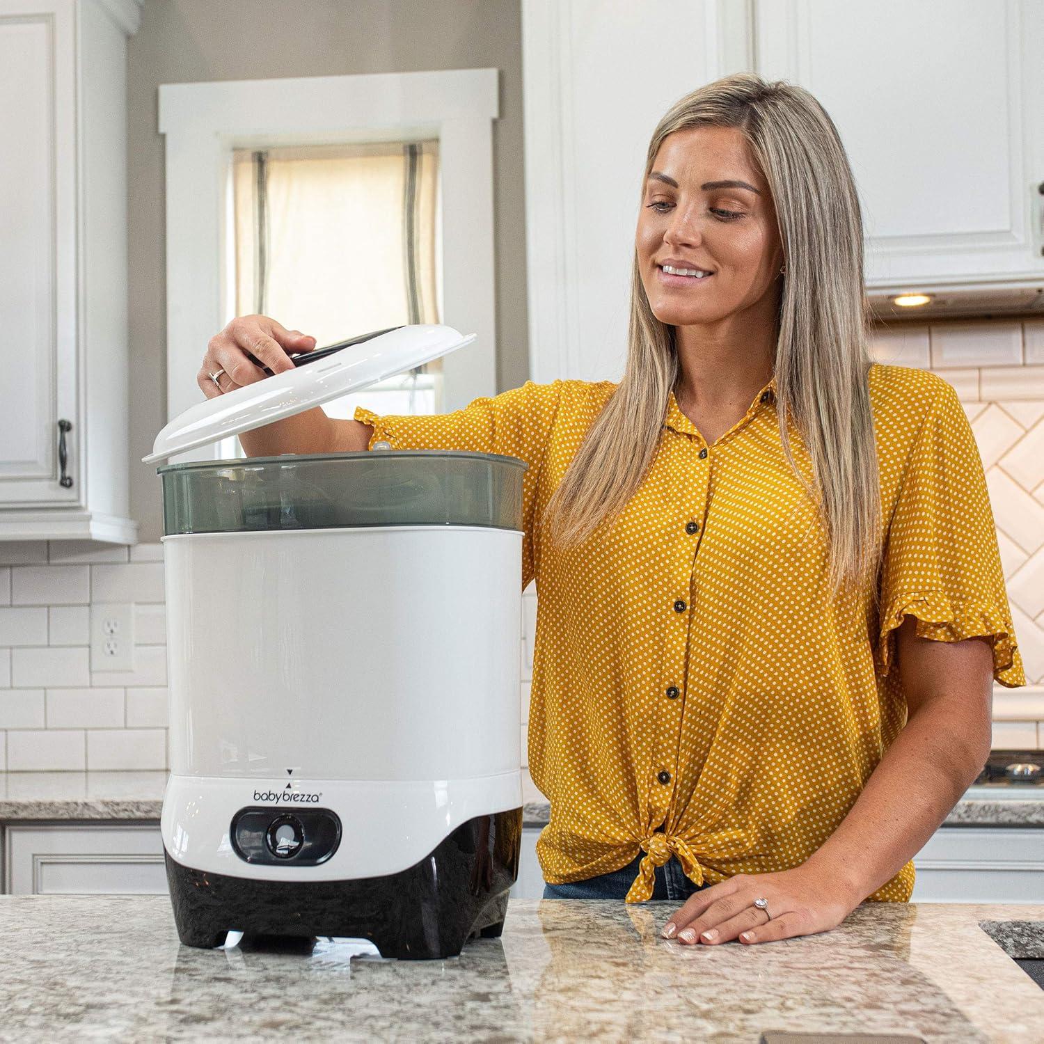 Esterilizador Eléctrico Baby Brezza 4 en 1 para Biberones