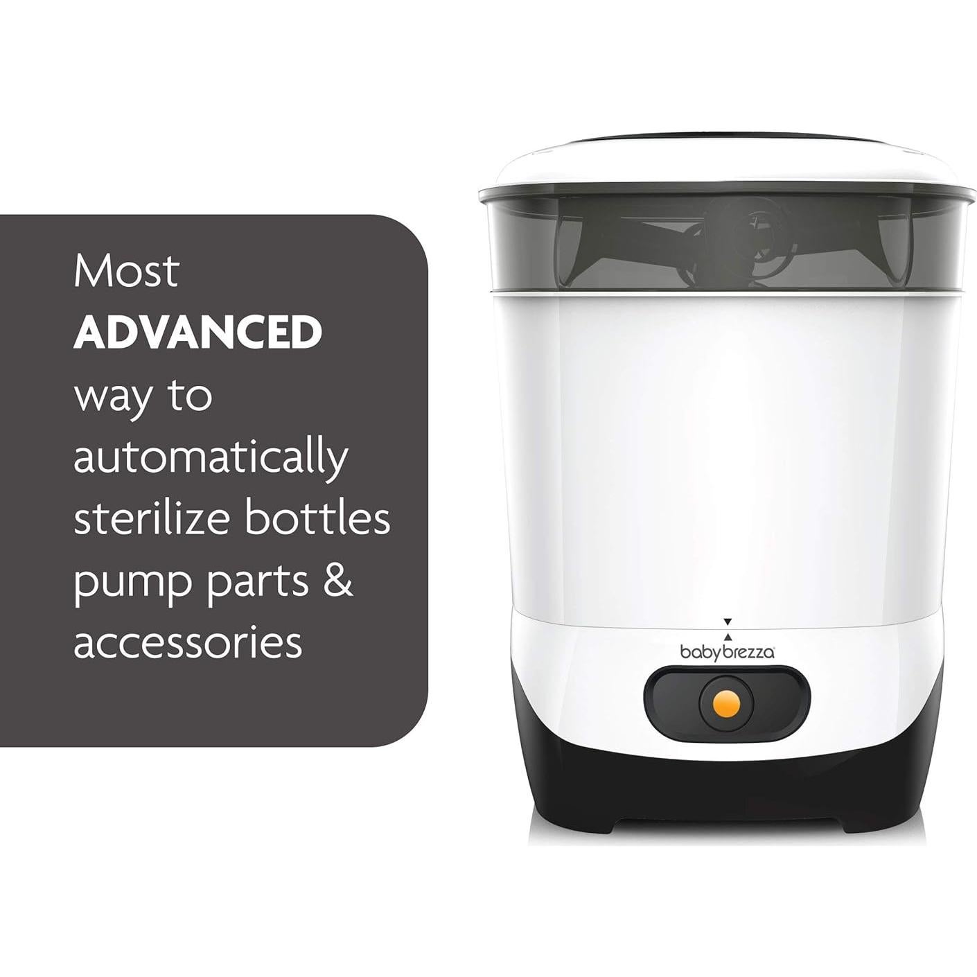 Esterilizador Eléctrico Baby Brezza 4 en 1 para Biberones