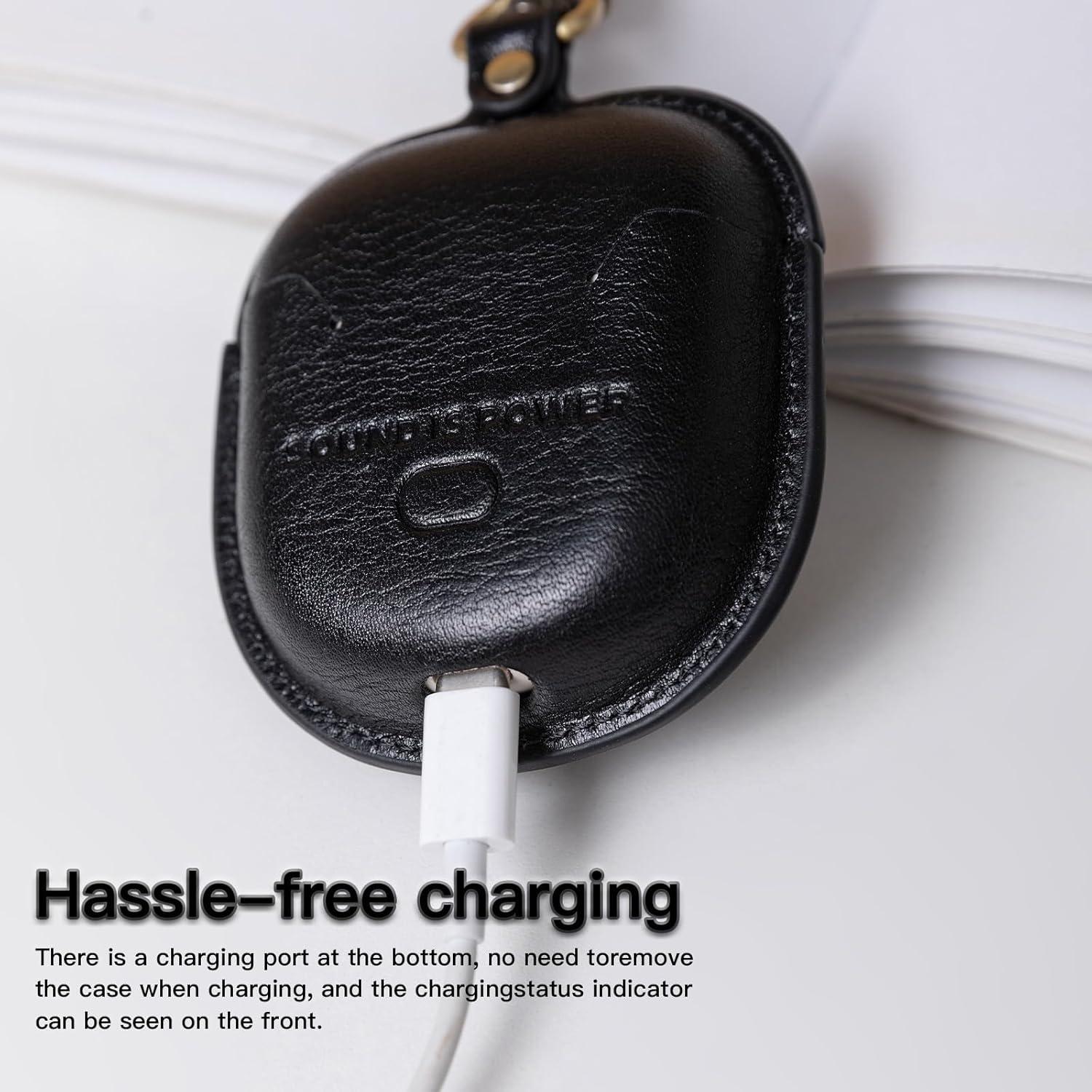 Funda Protectora de Cuero Tuskd Land para Bose QuietComfort II y Ultra