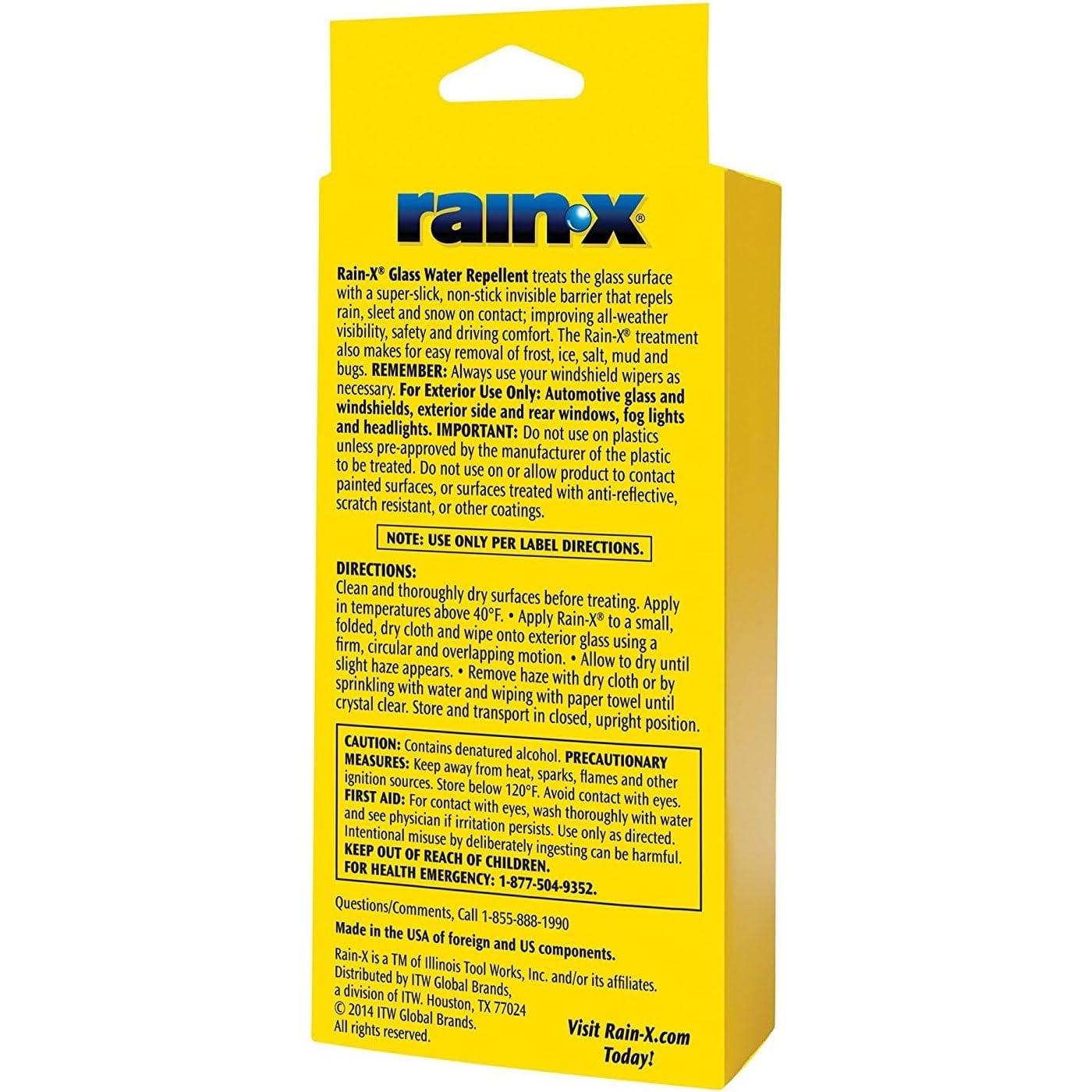 Rain-X Repelente de Agua para Cristales 207 ml - Paquete de 12