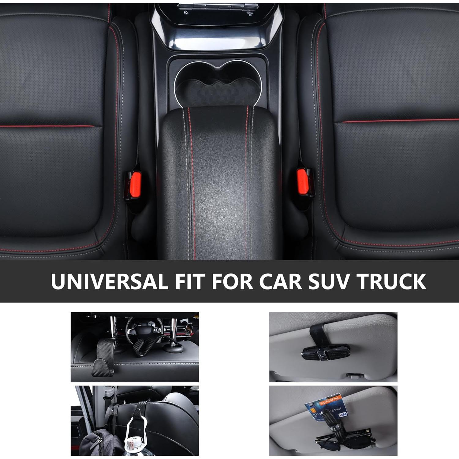 Relleno Espacio entre Asientos FreshJyney FJ01 Negro Universal