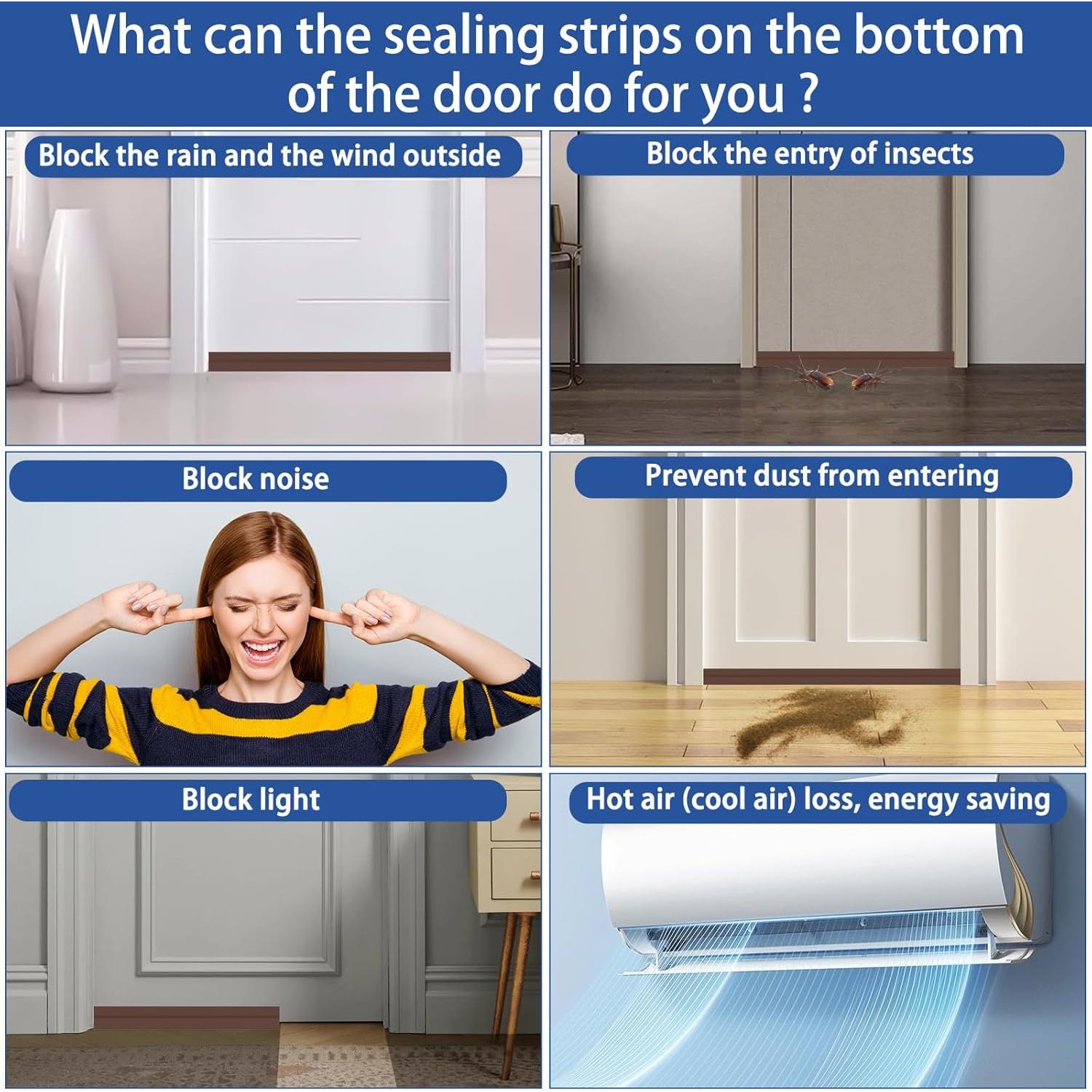 Detenedor de Corrientes de Aire Lumimoi 99 cm Marrón Silicona