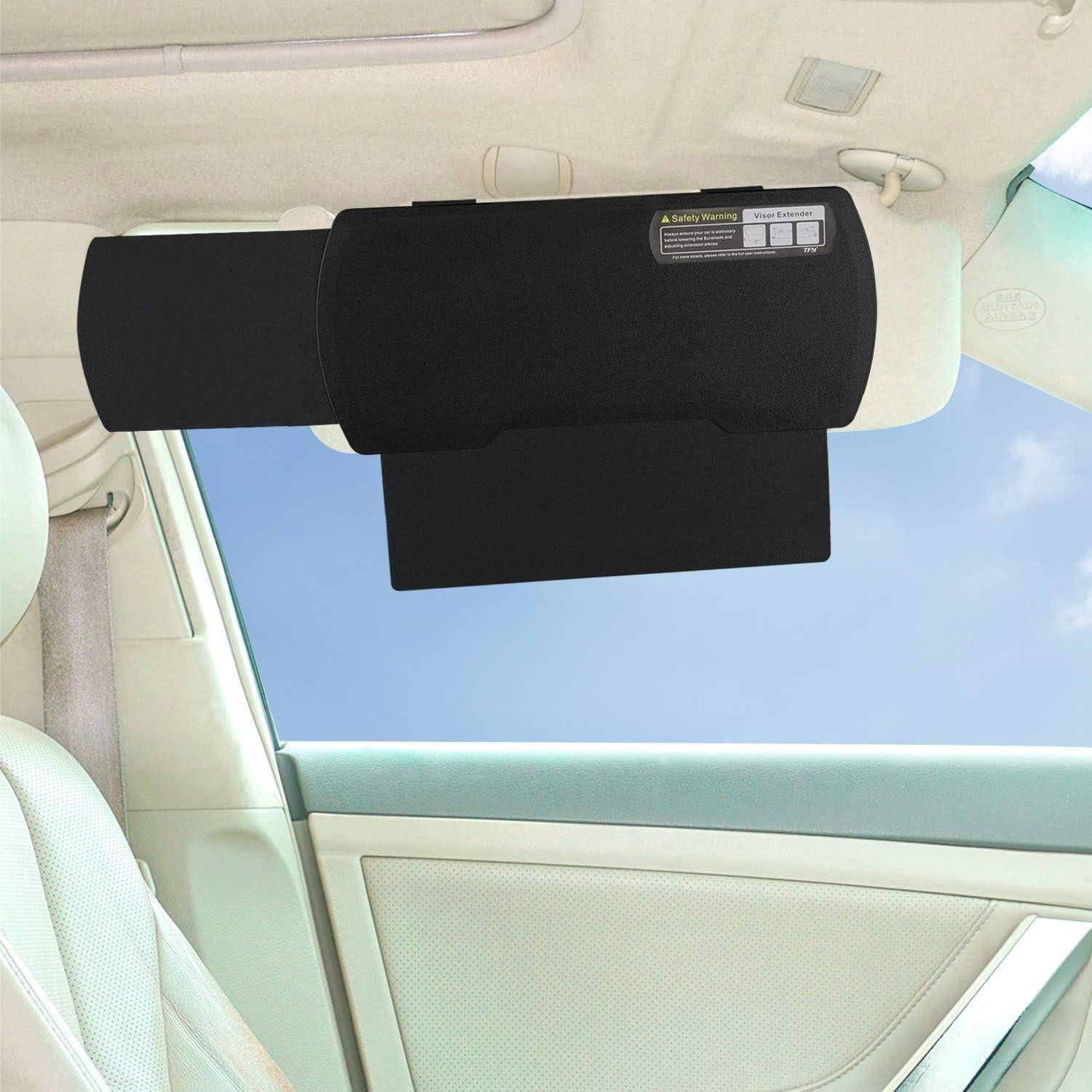 Extensor de Visera de Coche TFY Negro Anti-Deslumbrante