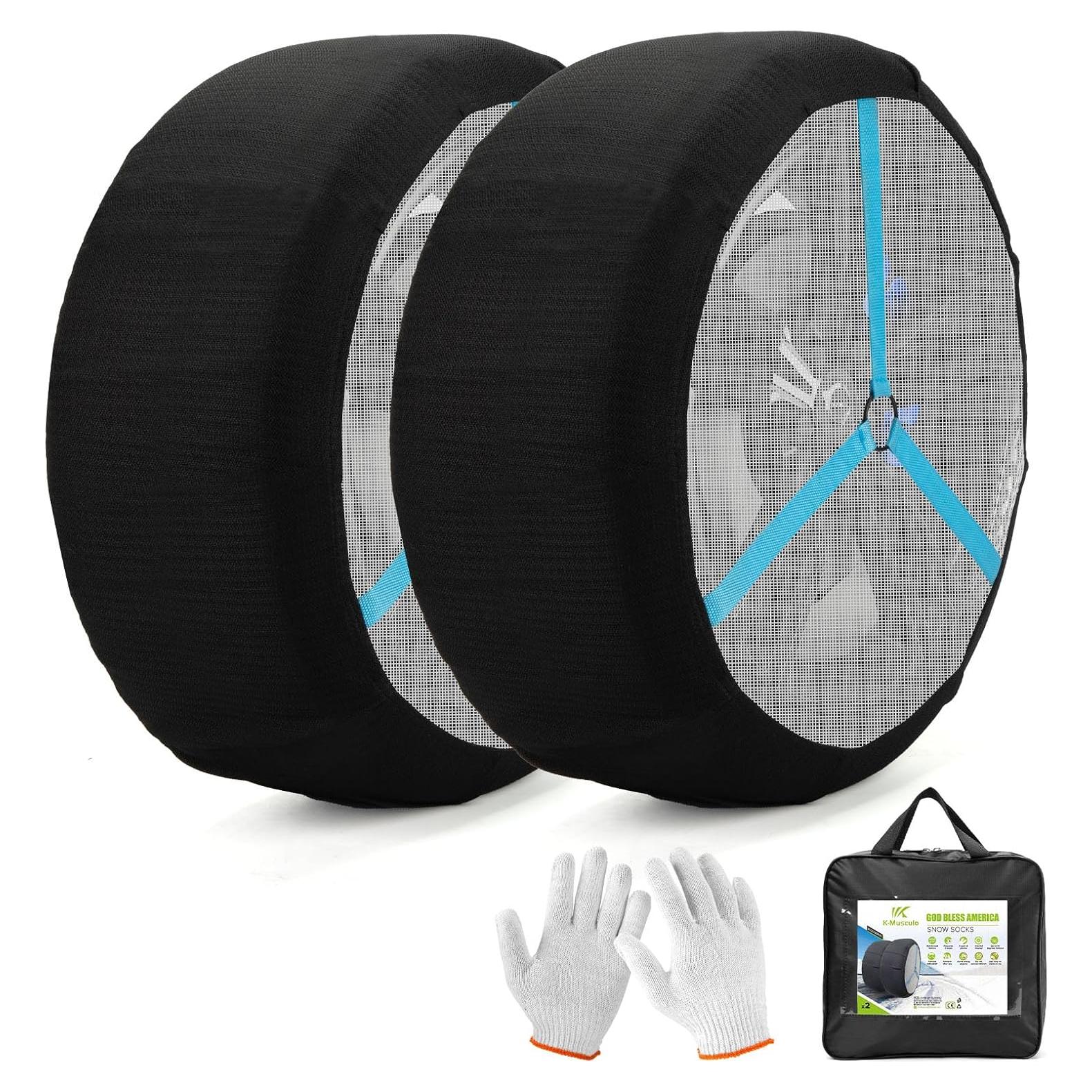 Calcetines de Nieve K-Musculo Medianos para SUV y Pickup