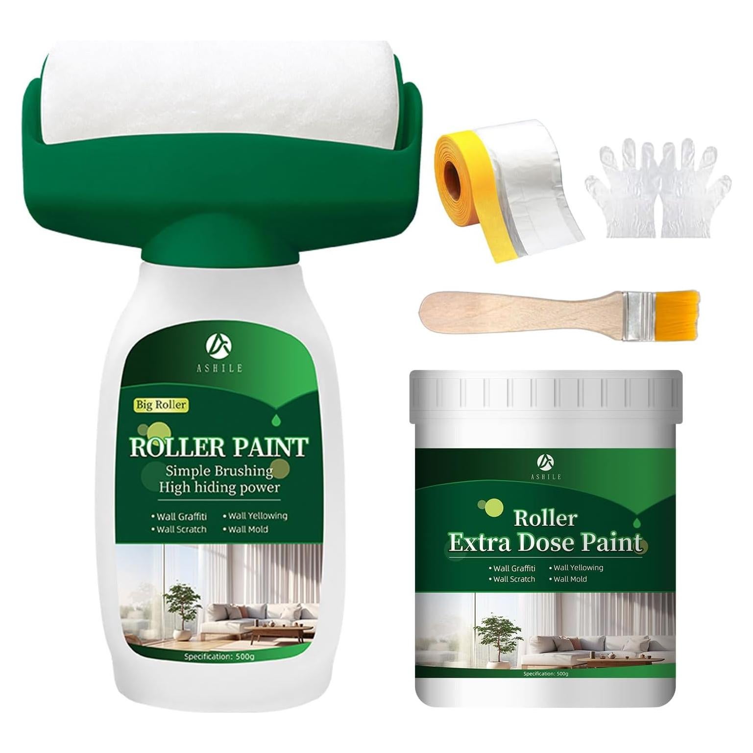 Pintura Blanca para Paredes Anirun 1000g - Secado Rápido