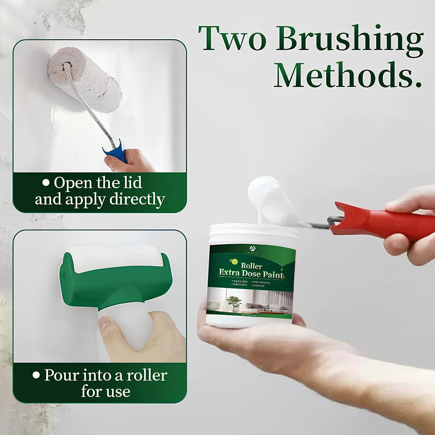 Pintura Blanca para Paredes Anirun 1000g - Secado Rápido