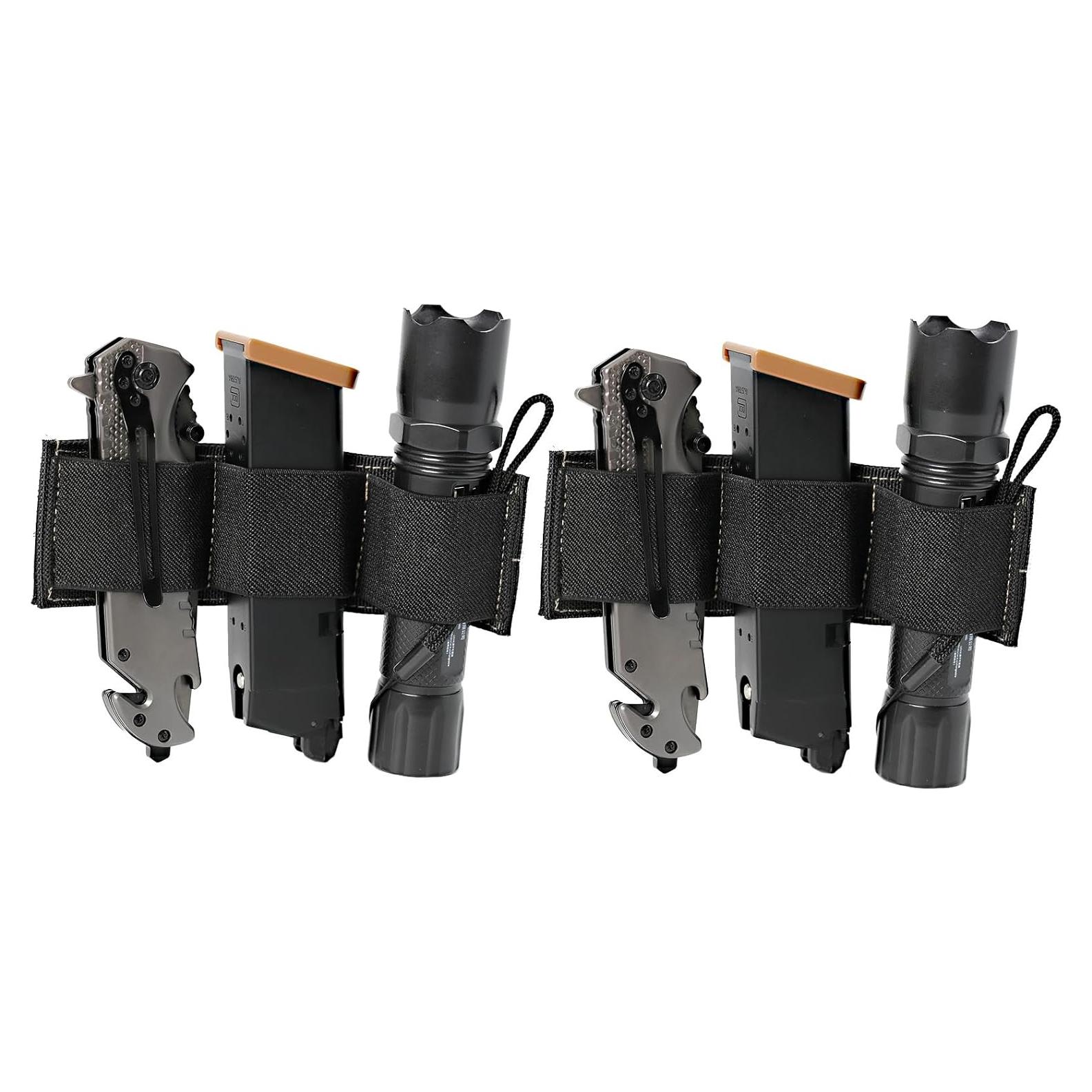 Soporte de Triple Revista OCQOTAT Negro - 2 Paquetes